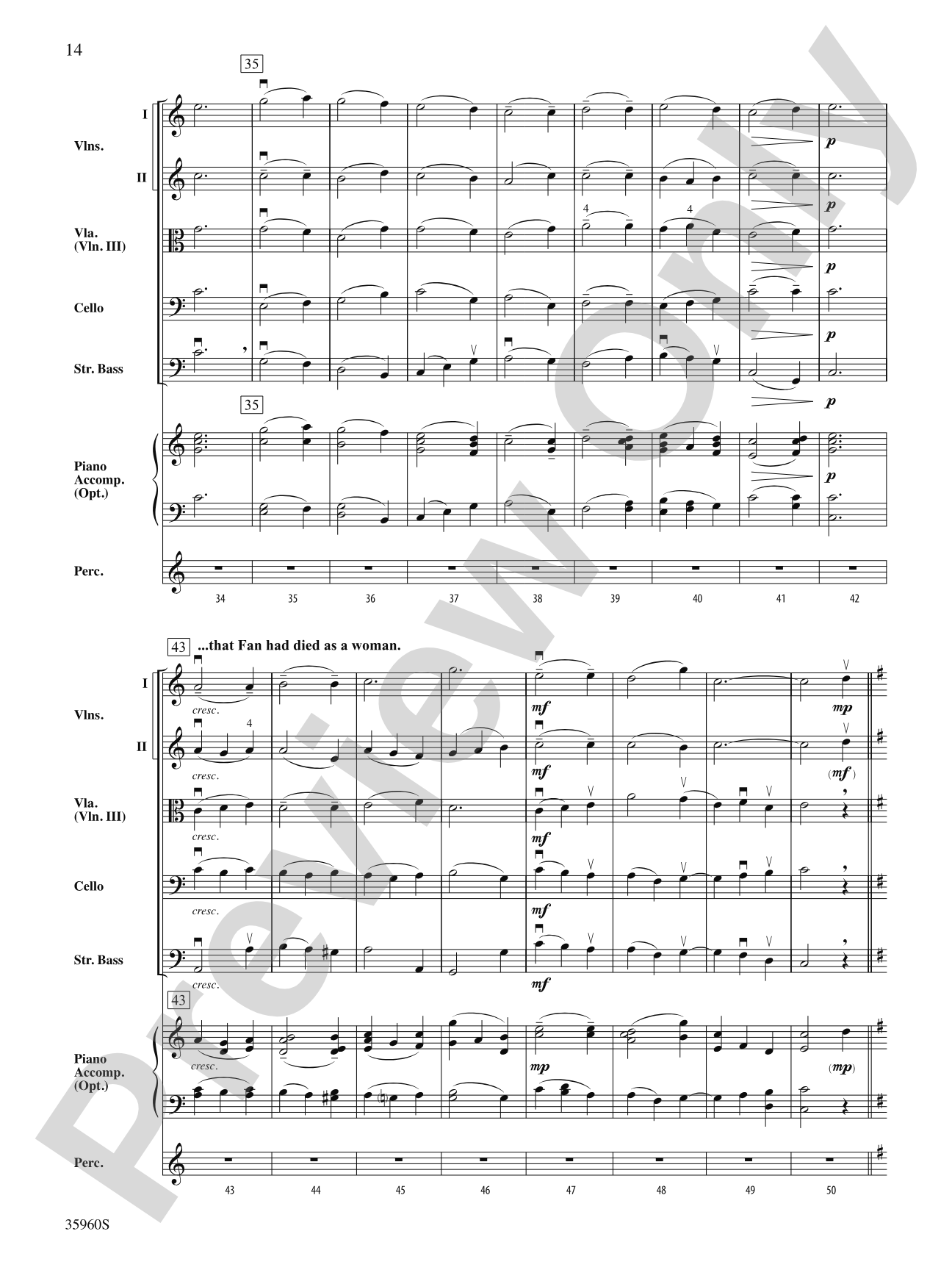 A Dickens Christmas Carol Suite: String Orchestra Conductor Score & Parts