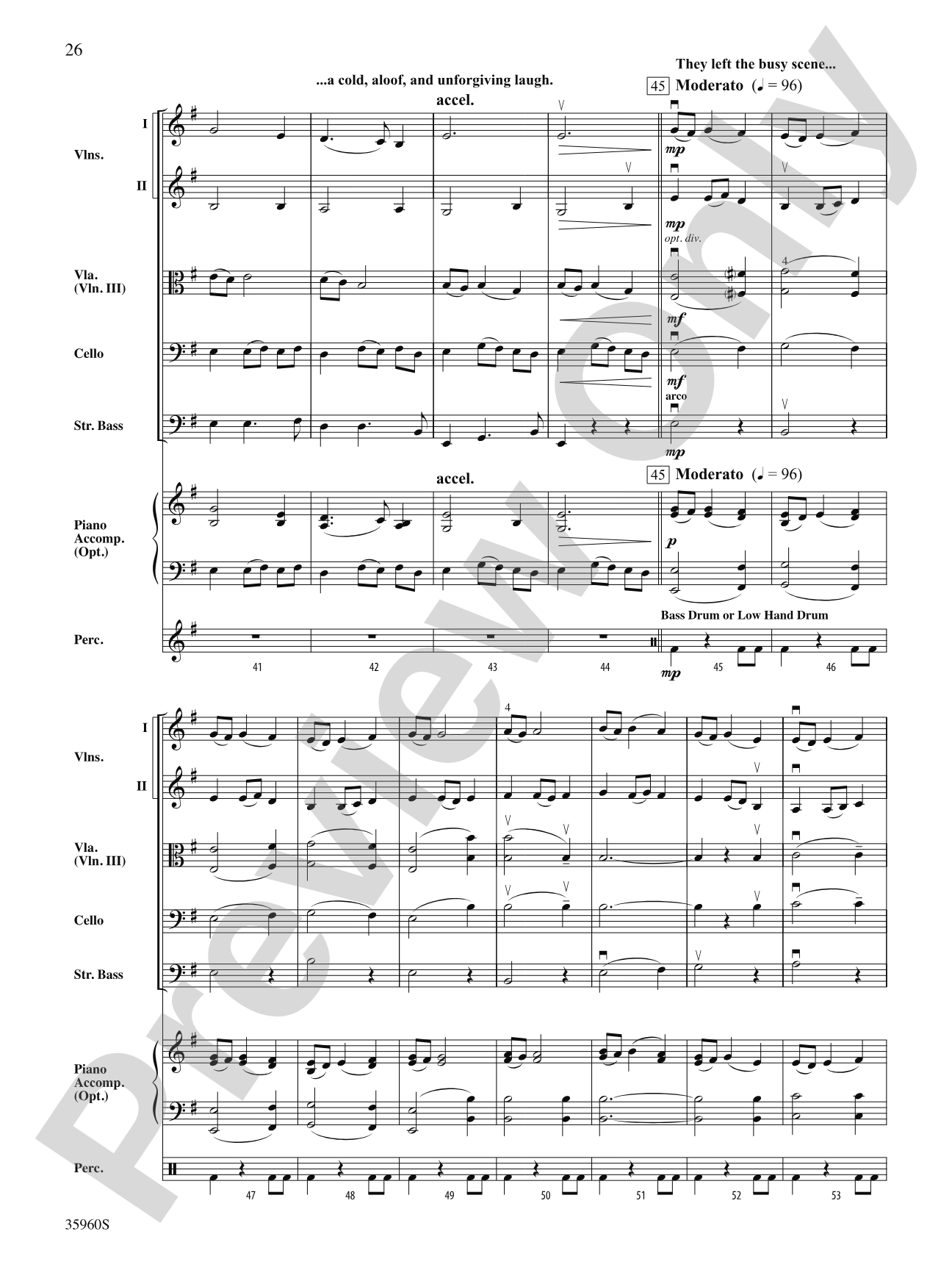 A Dickens Christmas Carol Suite: String Orchestra Conductor Score & Parts