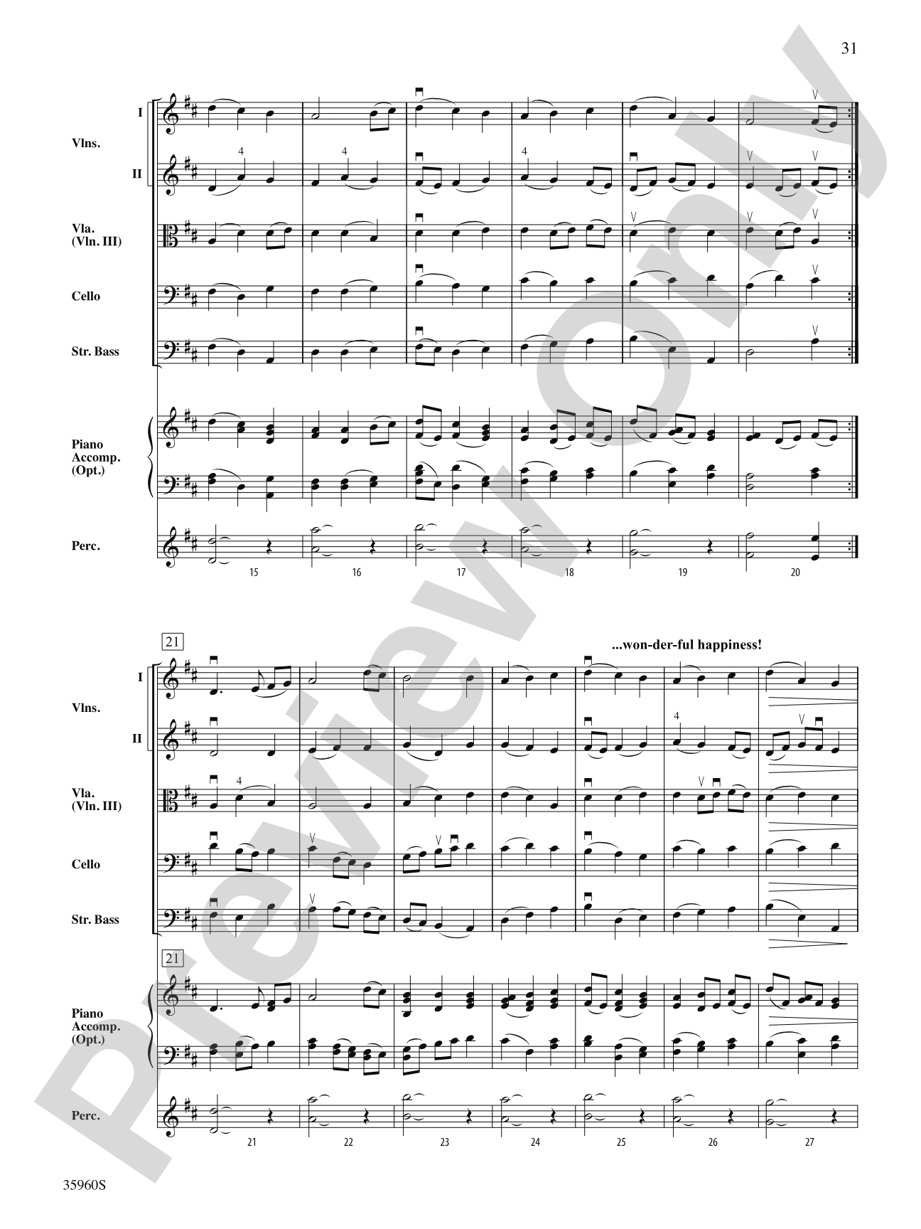 A Dickens Christmas Carol Suite: String Orchestra Conductor Score & Parts