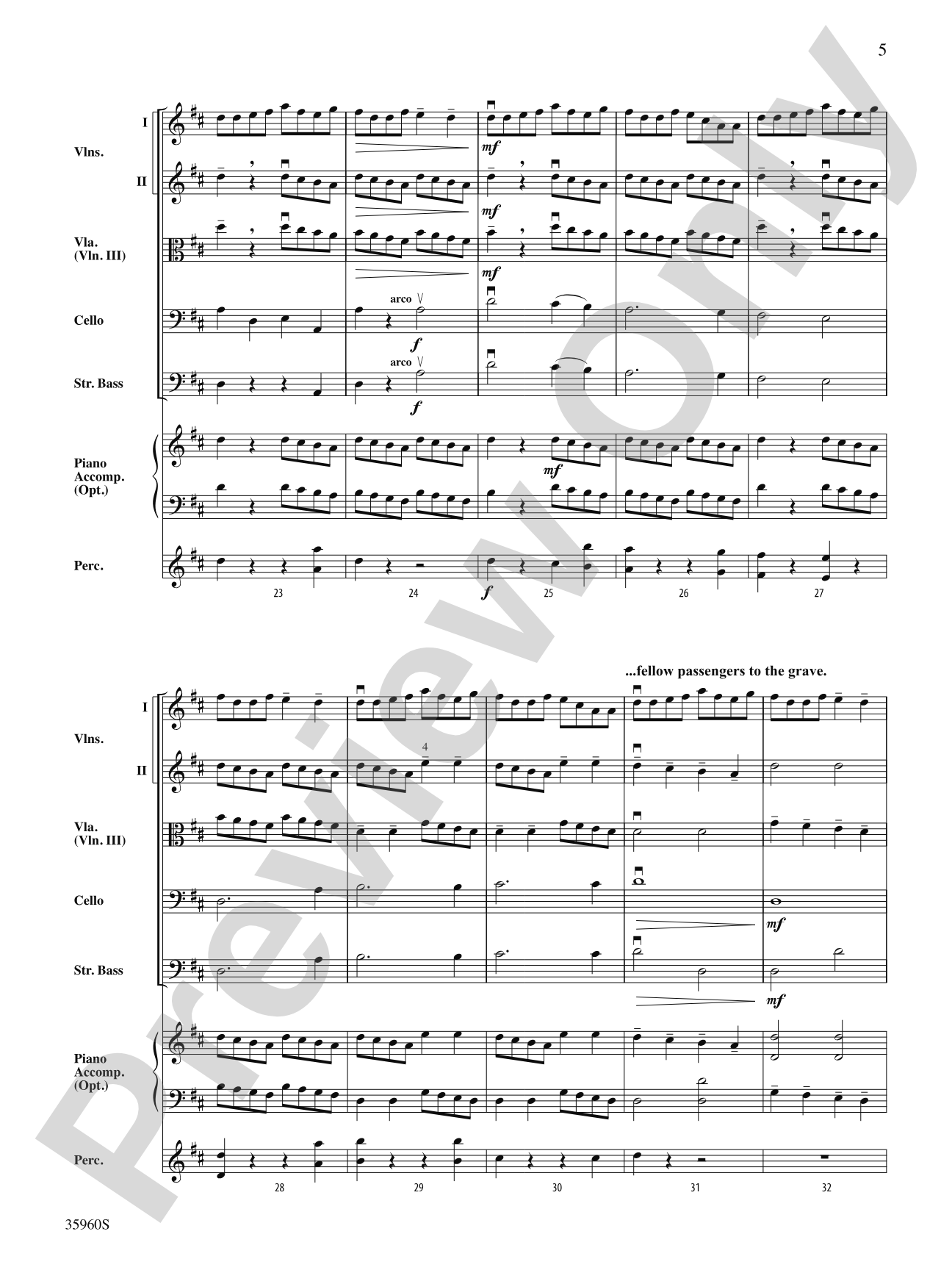 A Dickens Christmas Carol Suite: String Orchestra Conductor Score & Parts