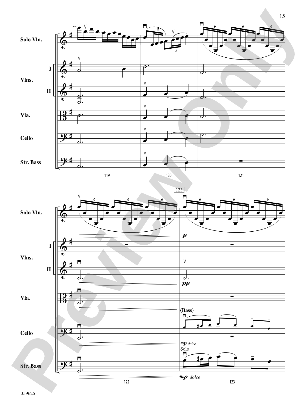 The Emerald Falcon: String Orchestra Conductor Score & Parts