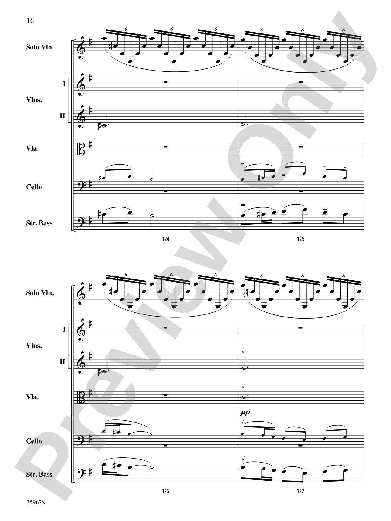 The Emerald Falcon: String Orchestra Conductor Score & Parts