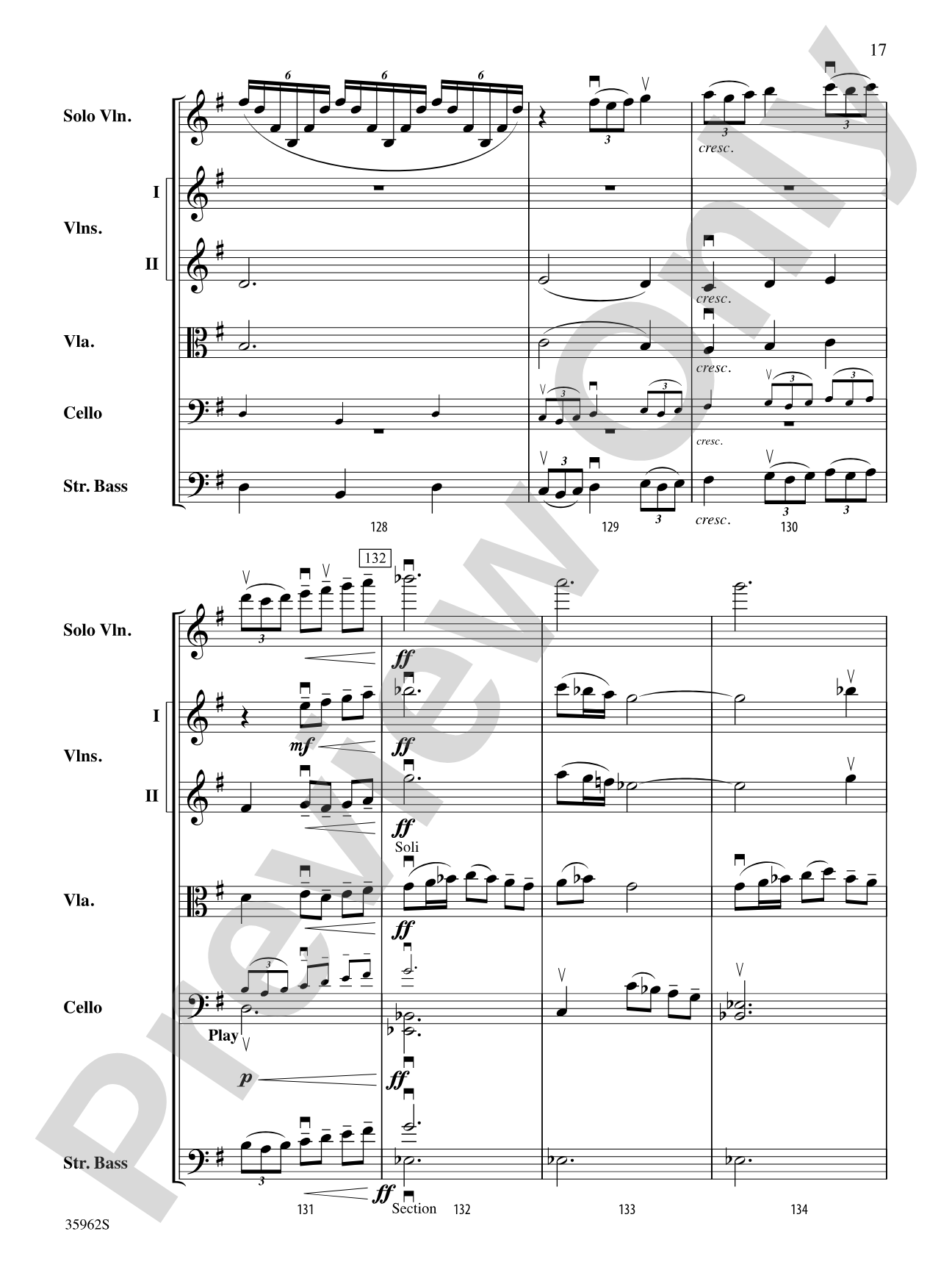 The Emerald Falcon: String Orchestra Conductor Score & Parts