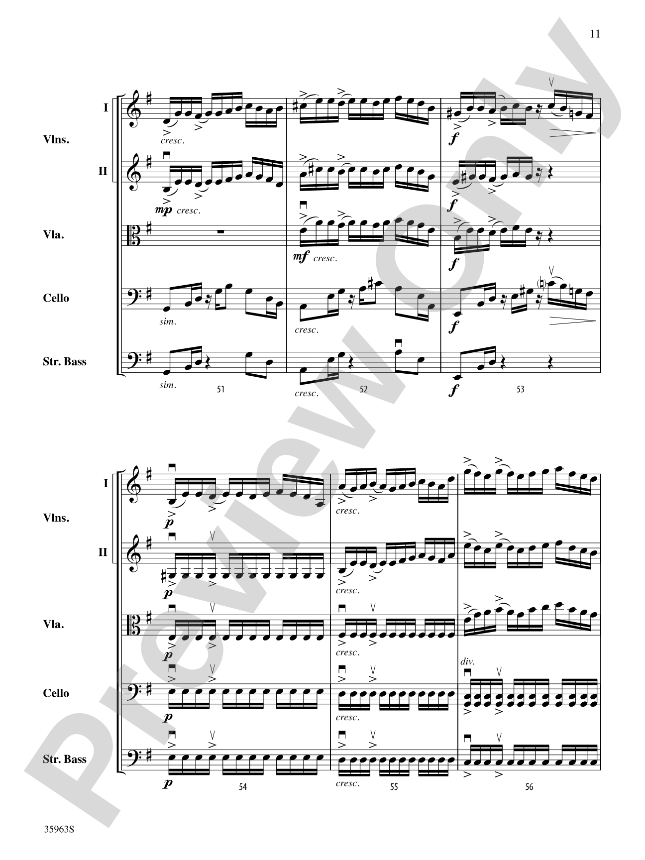 Vanishing Pointe: String Orchestra Conductor Score & Parts