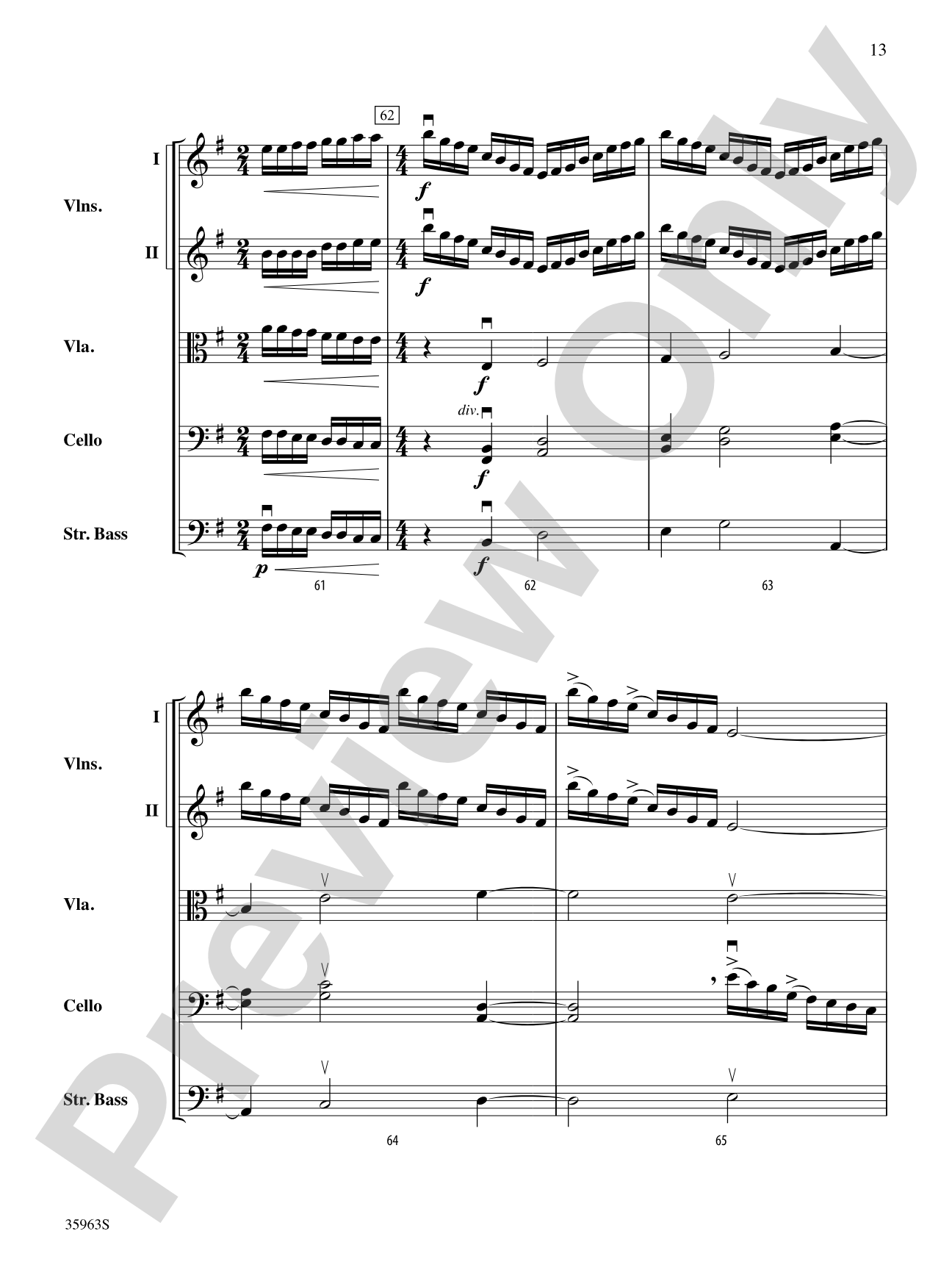 Vanishing Pointe: String Orchestra Conductor Score & Parts