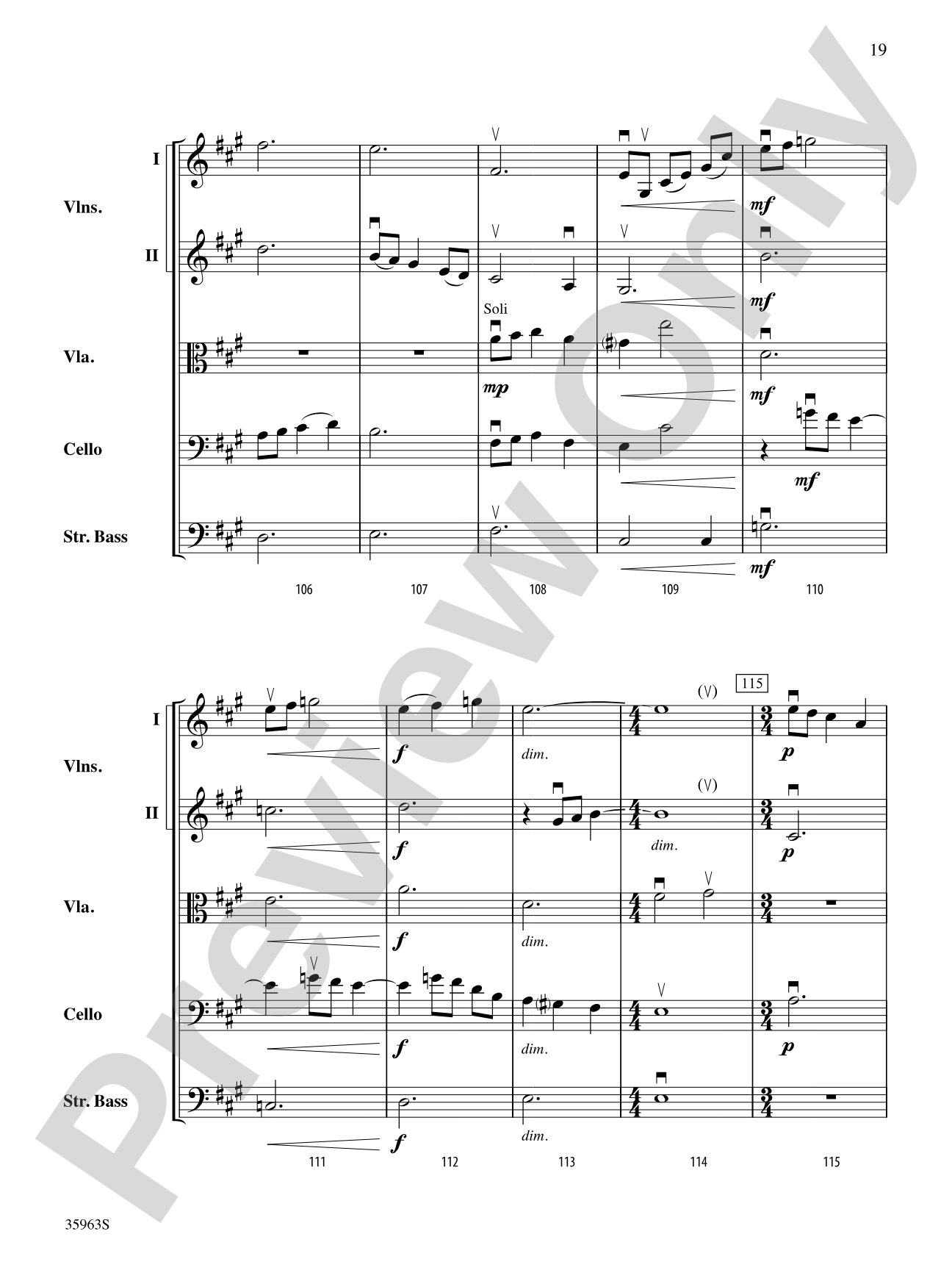 Vanishing Pointe: String Orchestra Conductor Score & Parts