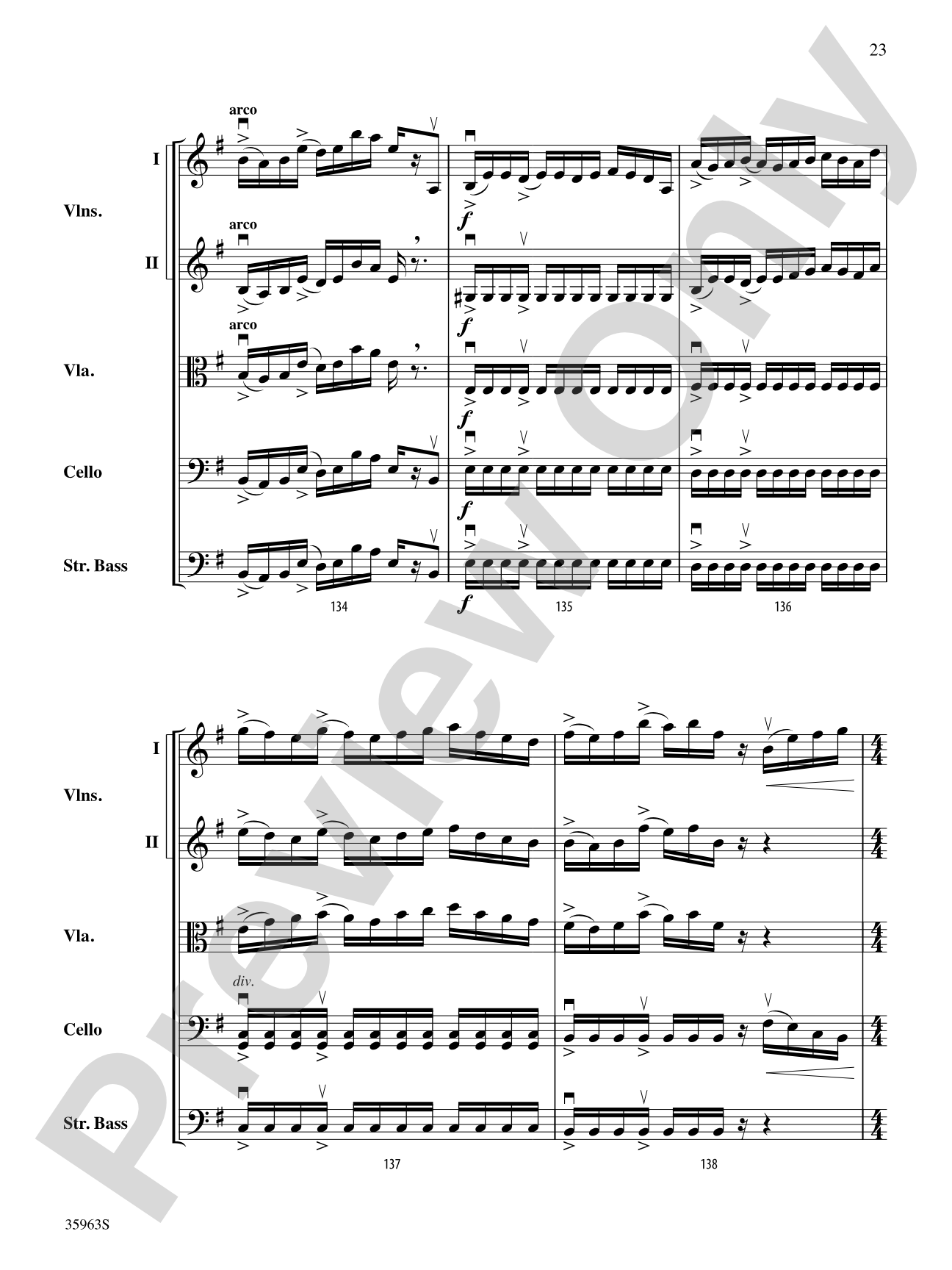Vanishing Pointe: String Orchestra Conductor Score & Parts