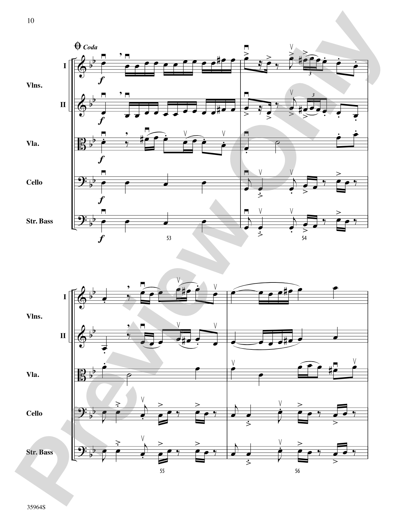 Maharaja: String Orchestra Conductor Score & Parts