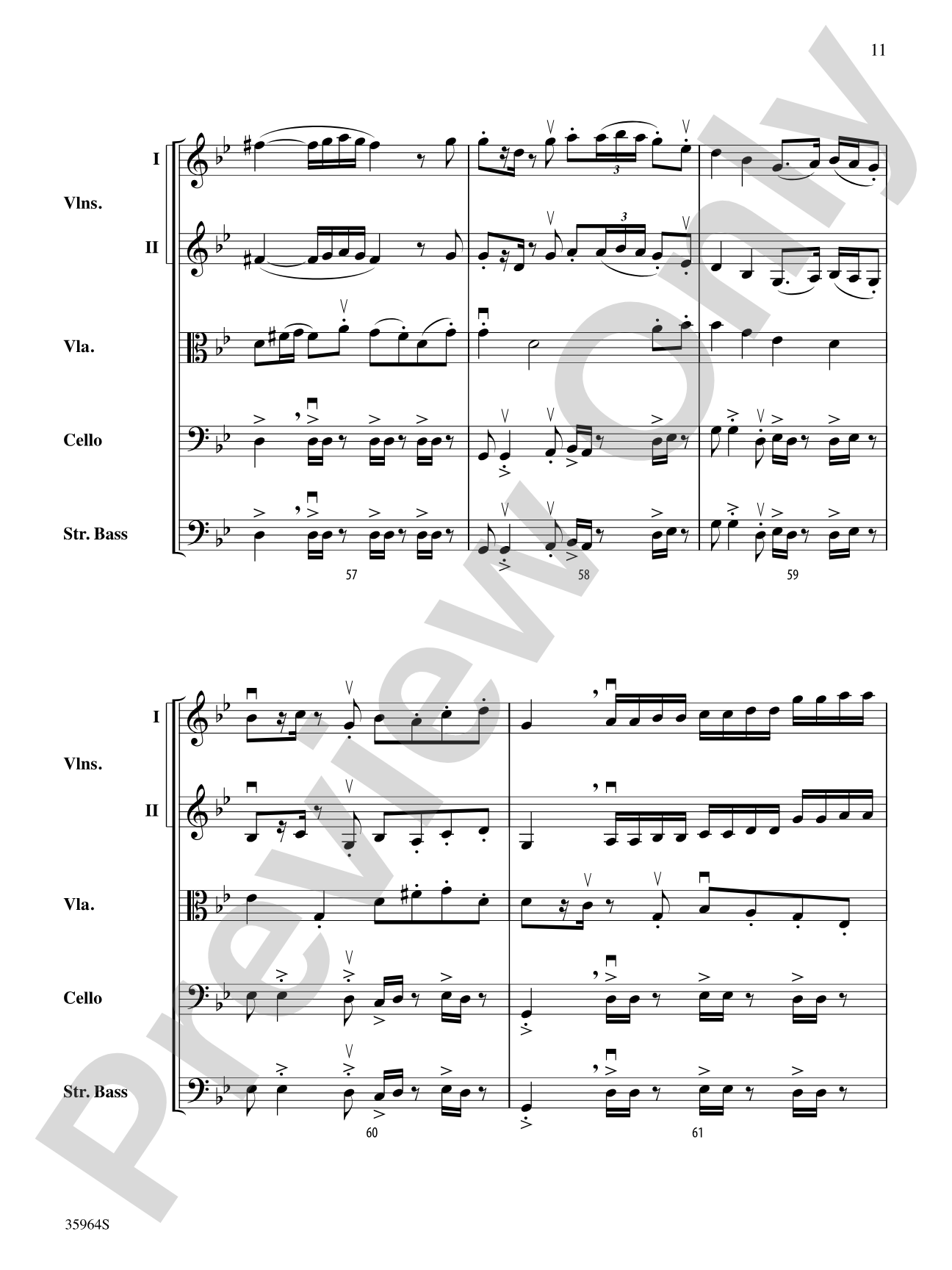 Maharaja: String Orchestra Conductor Score & Parts