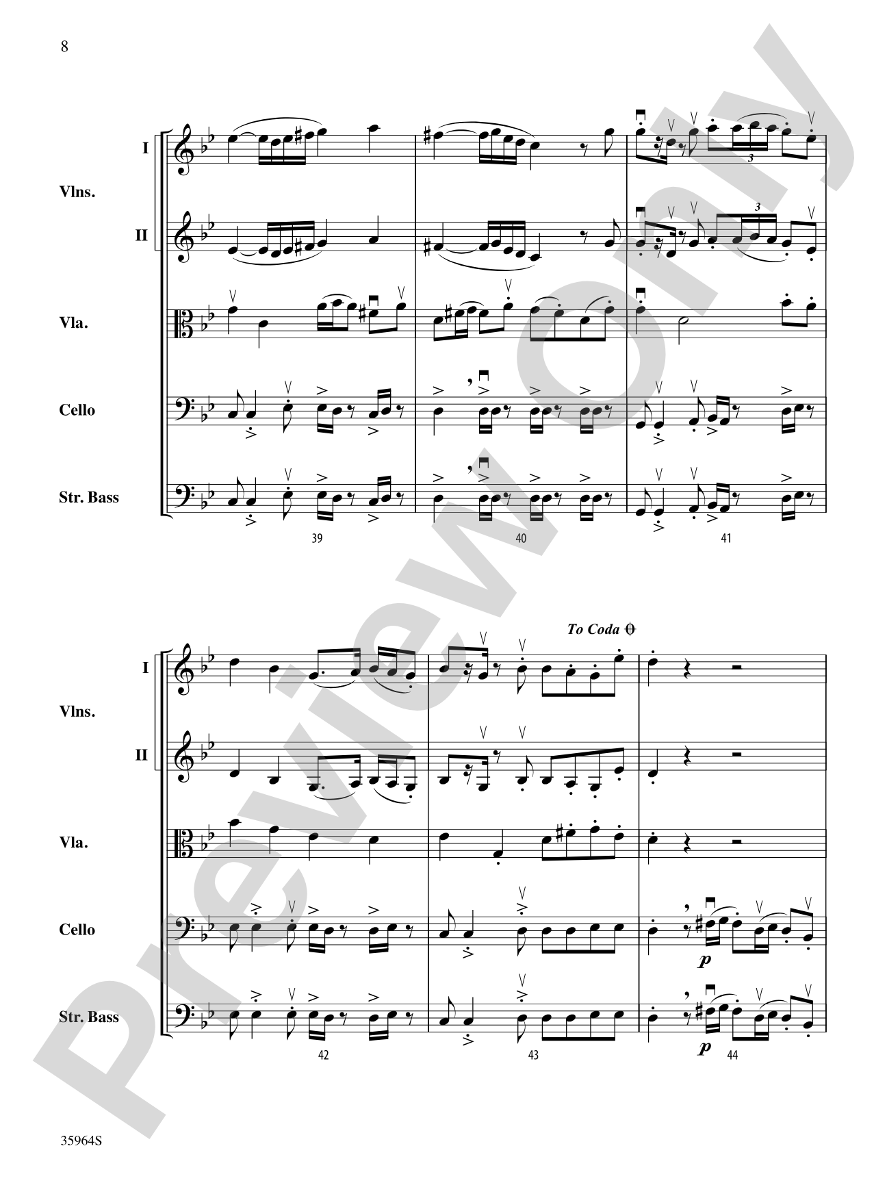 Maharaja: String Orchestra Conductor Score & Parts