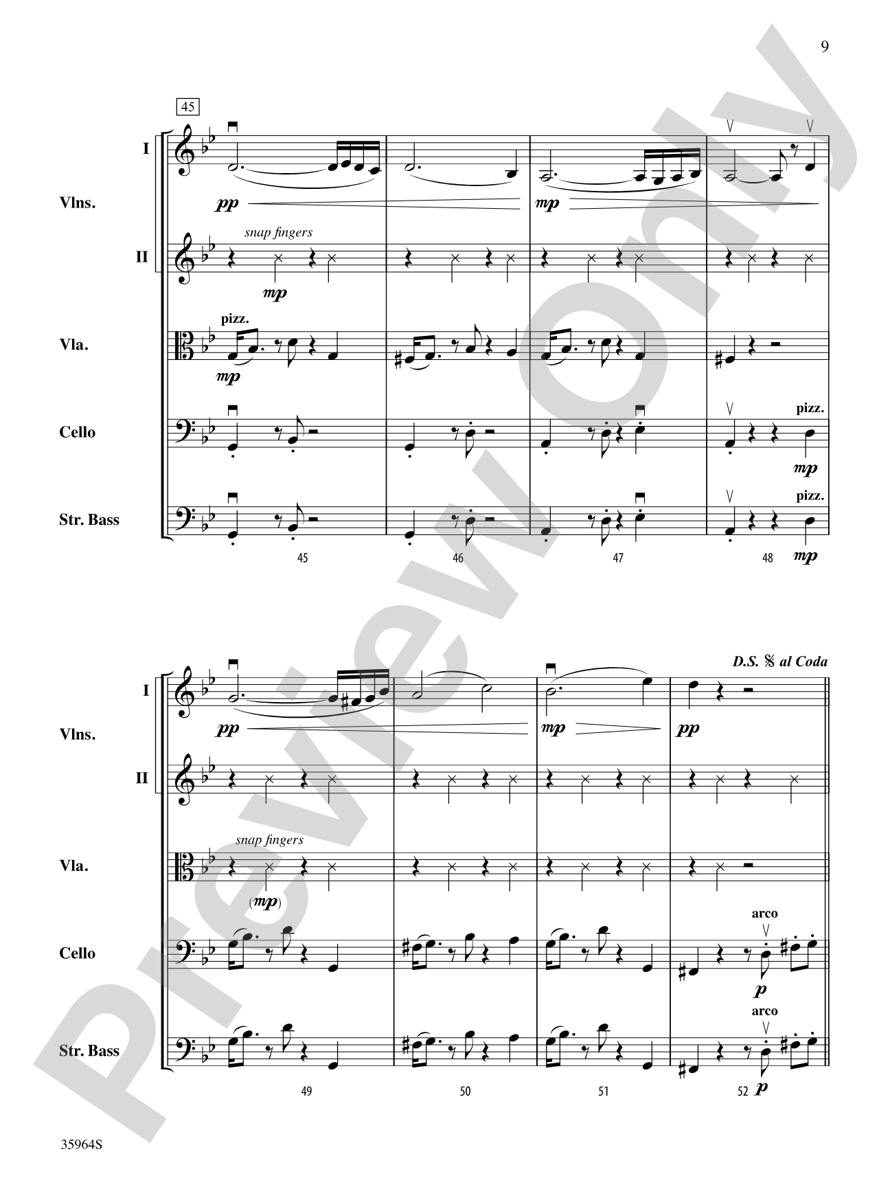 Maharaja: String Orchestra Conductor Score & Parts