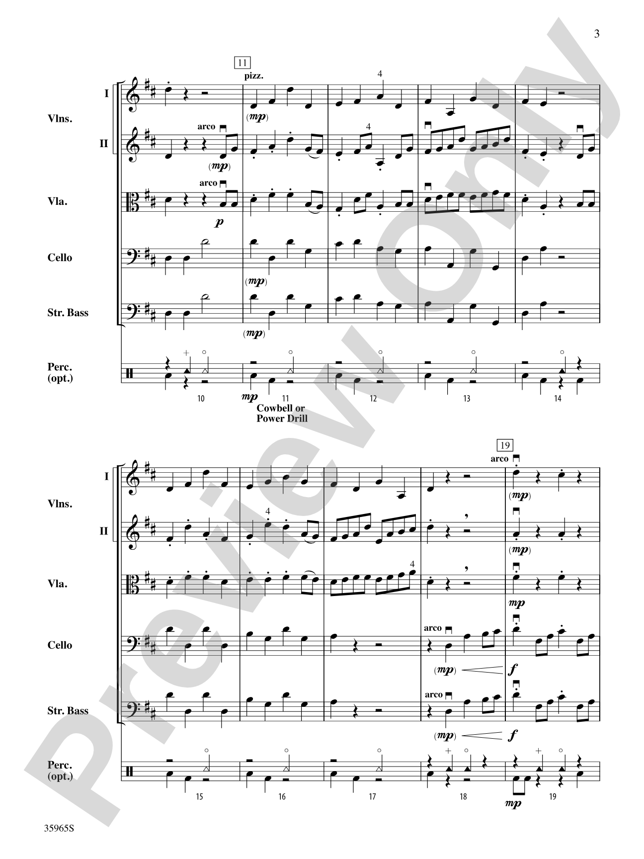 North Pole Workshop: String Orchestra Conductor Score & Parts