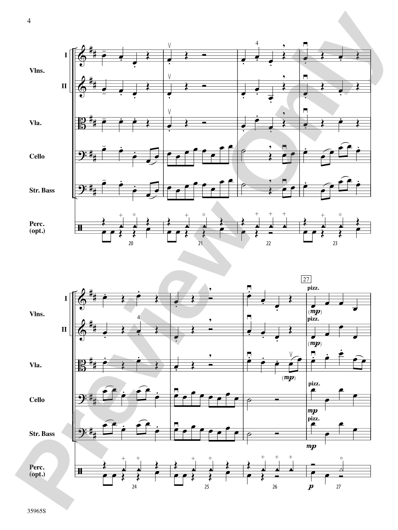 North Pole Workshop: String Orchestra Conductor Score & Parts