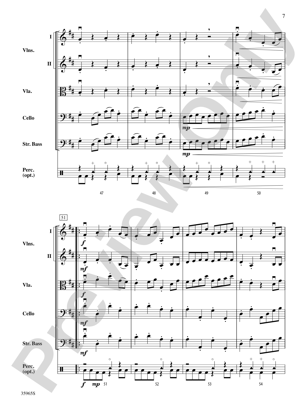 North Pole Workshop: String Orchestra Conductor Score & Parts