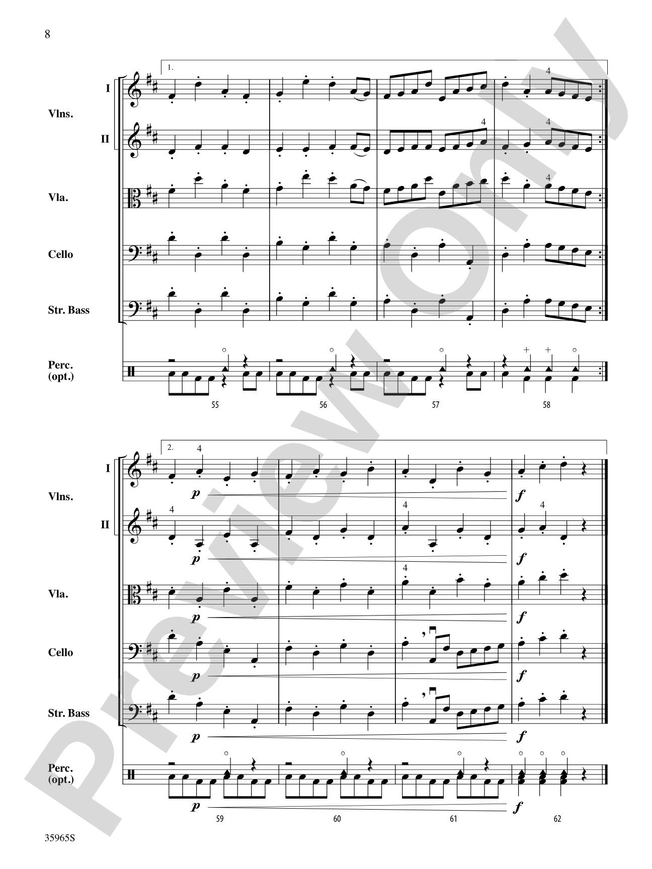 North Pole Workshop: String Orchestra Conductor Score & Parts