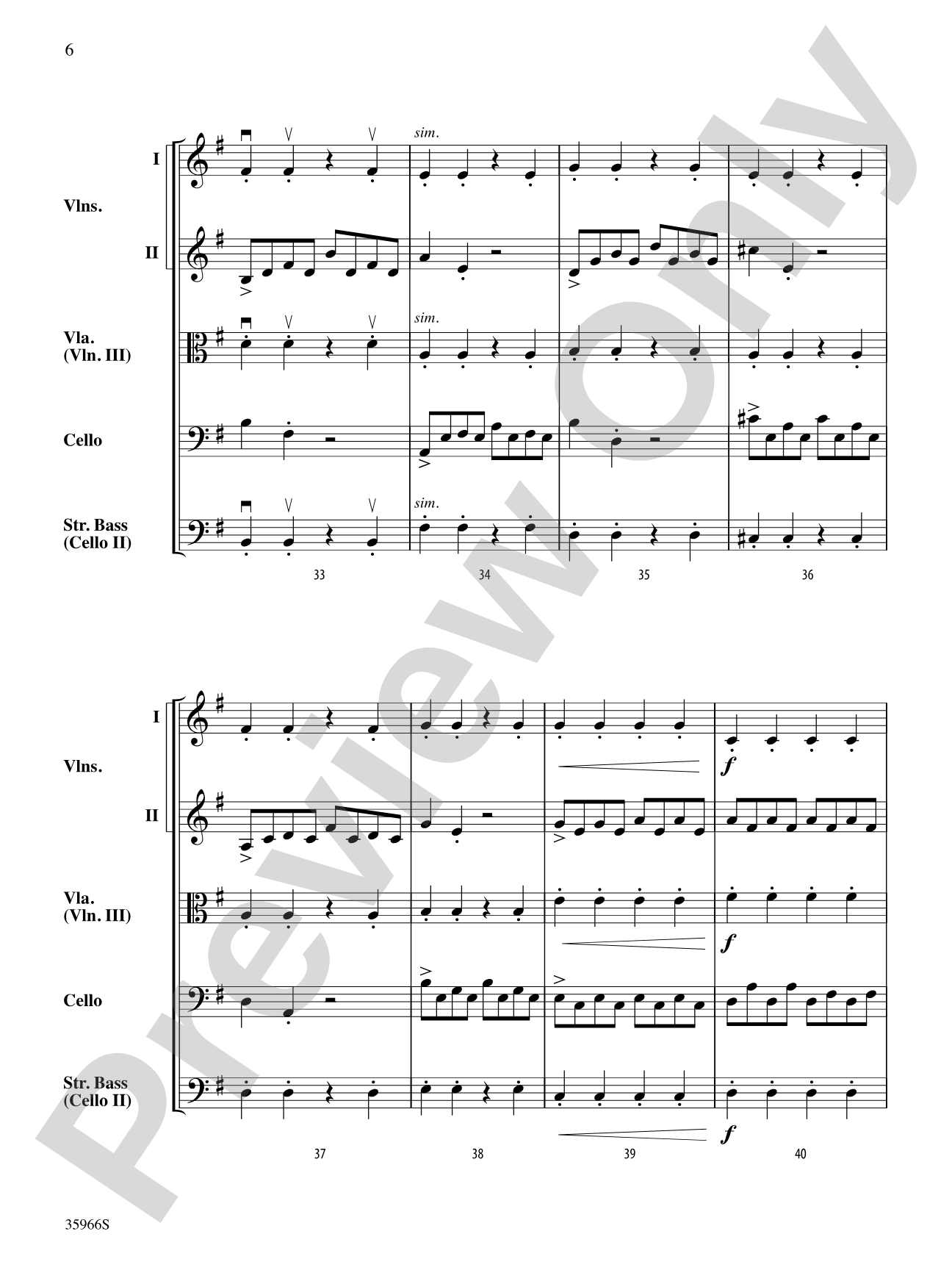 Shadows of Venice: String Orchestra Conductor Score & Parts