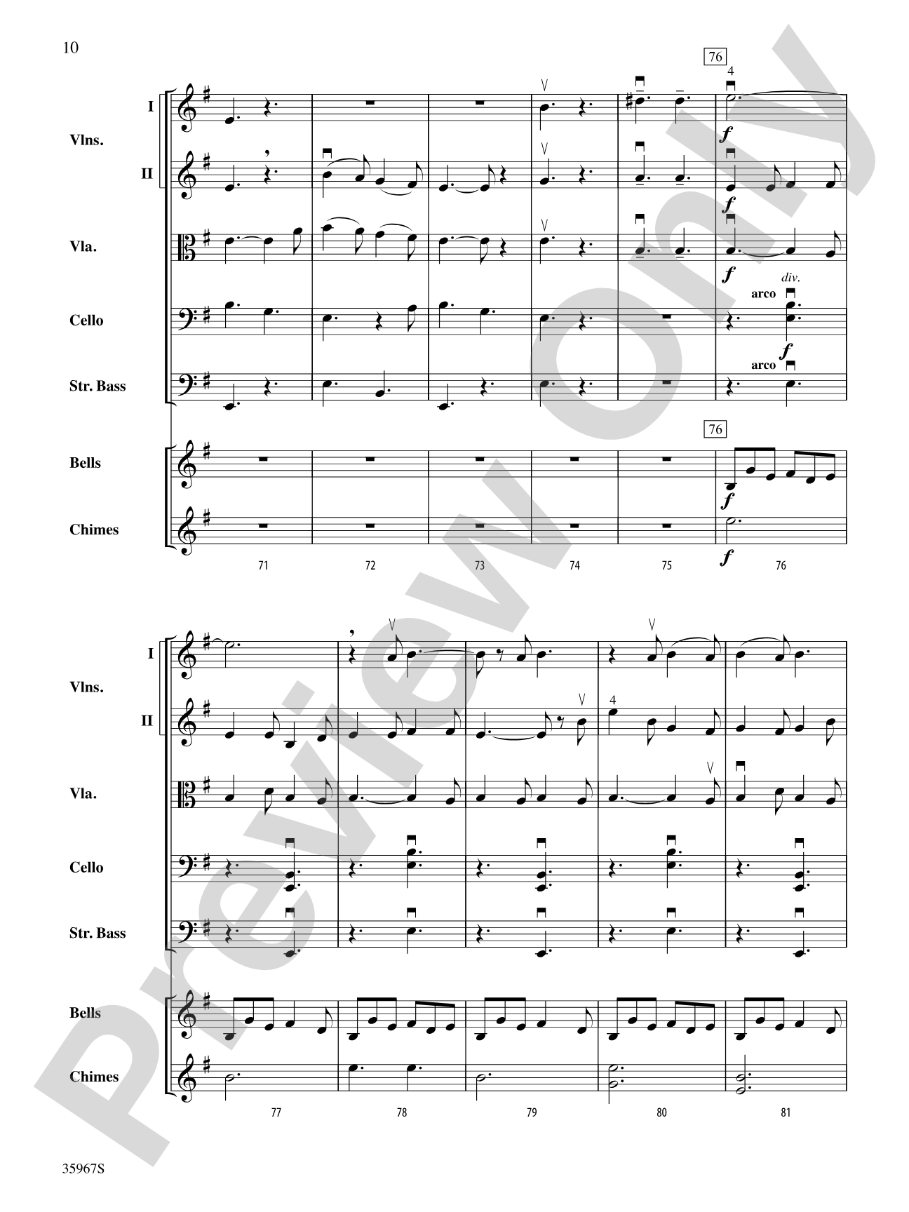Masters in This Hall: String Orchestra Conductor Score & Parts