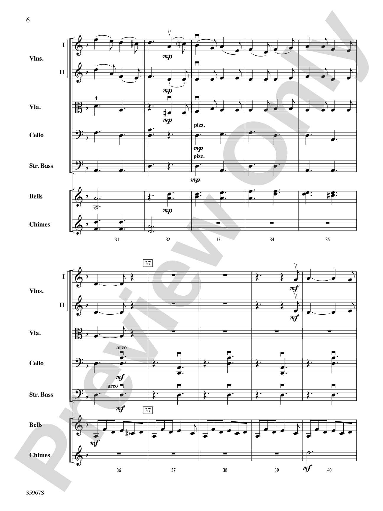 Masters in This Hall: String Orchestra Conductor Score & Parts