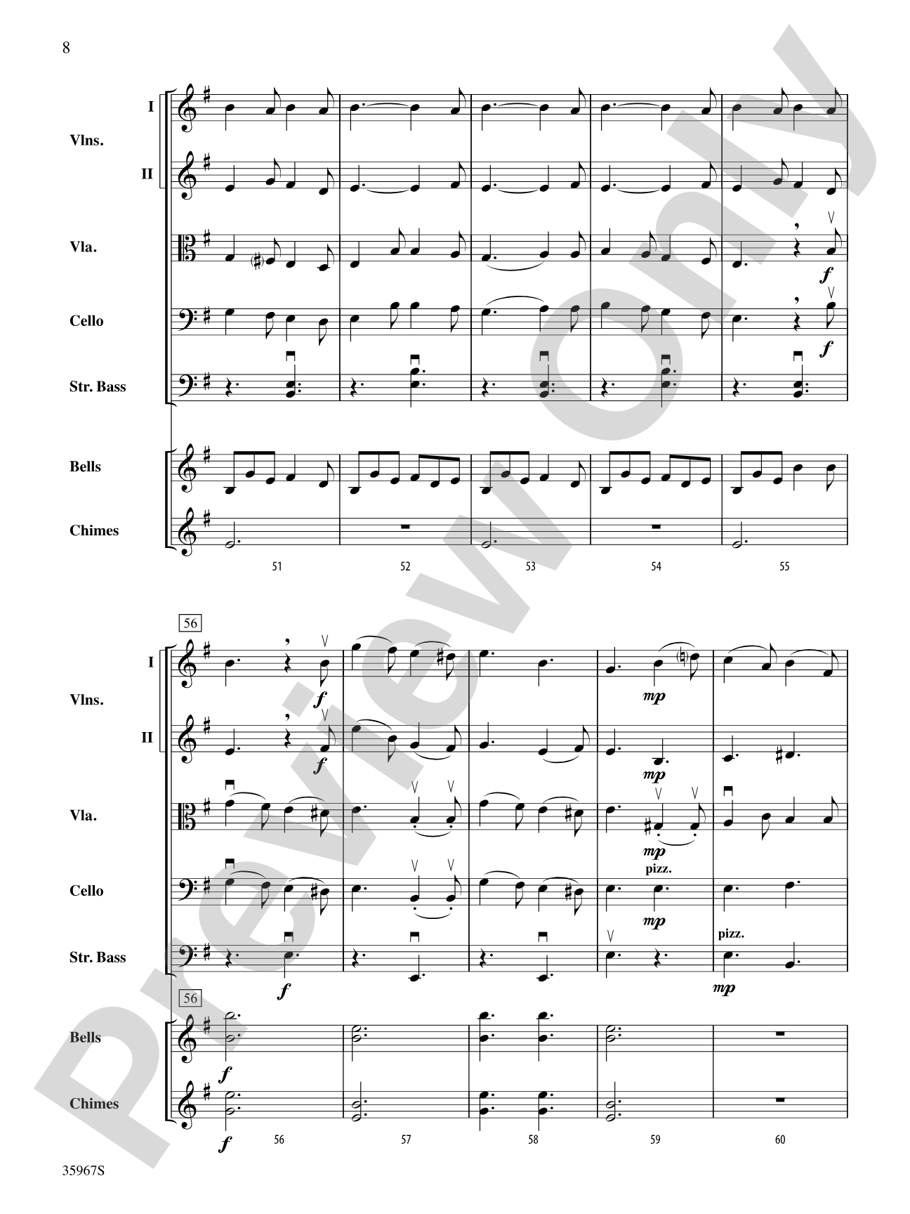Masters in This Hall: String Orchestra Conductor Score & Parts