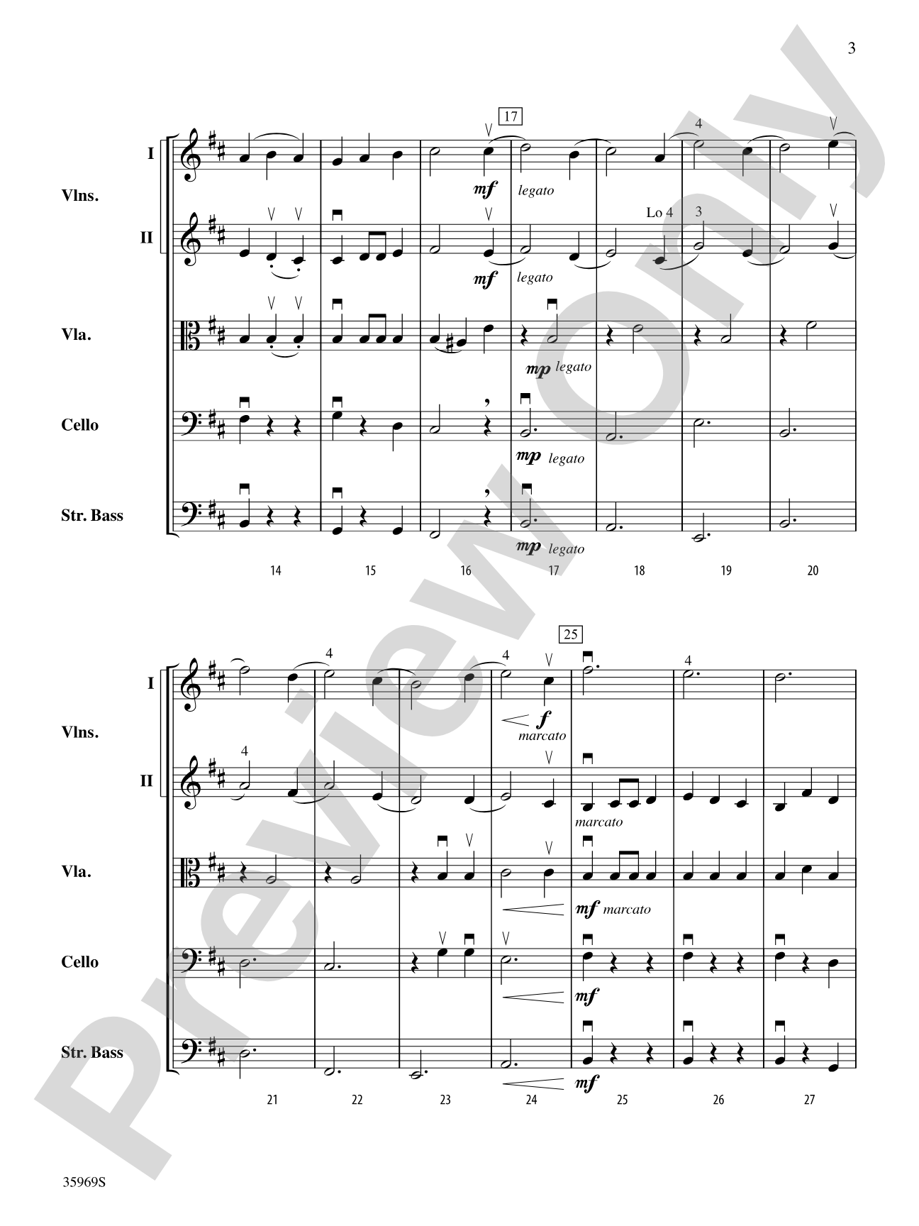 The Gates of Destiny: String Orchestra Conductor Score & Parts
