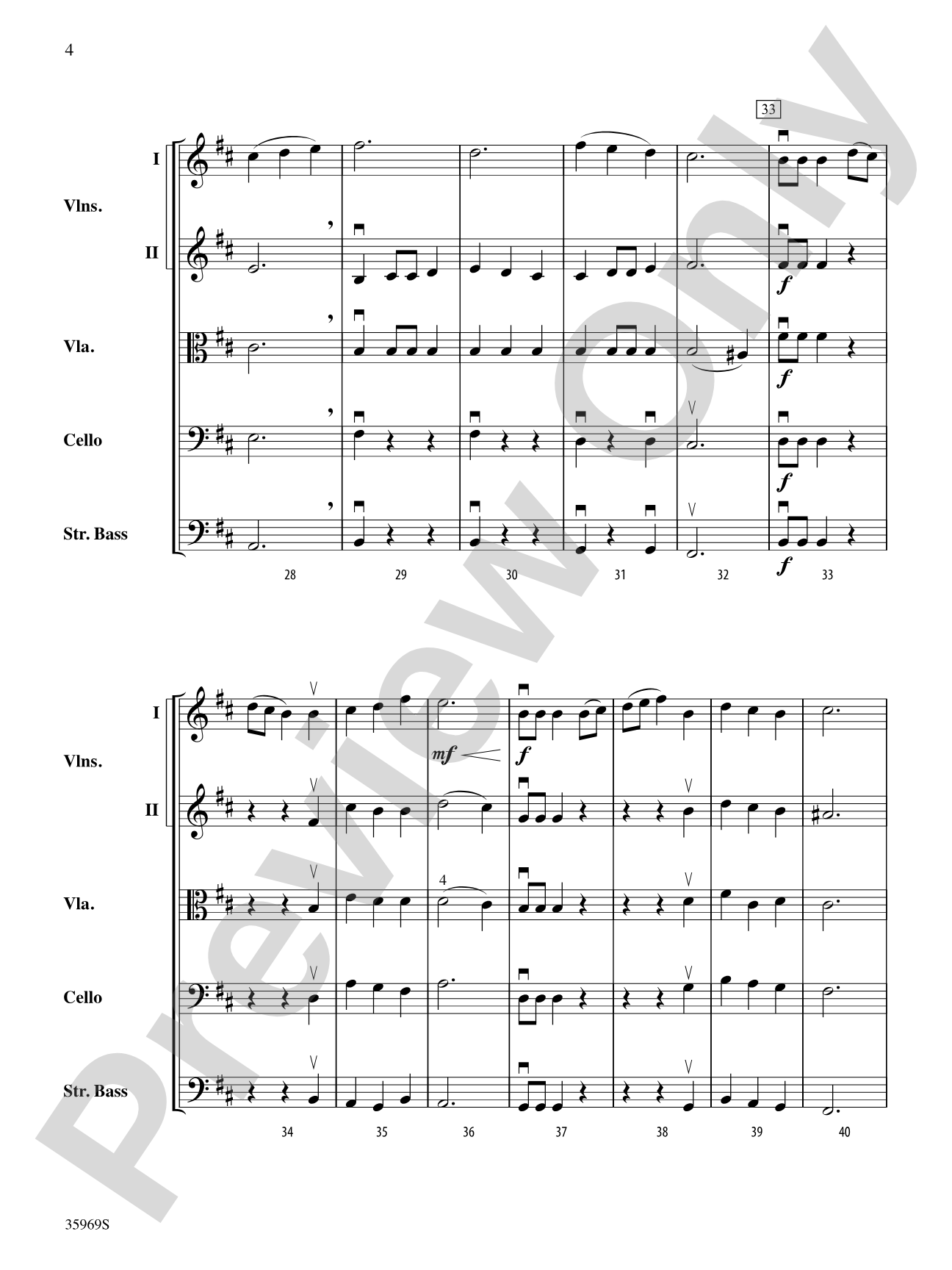 The Gates of Destiny: String Orchestra Conductor Score & Parts