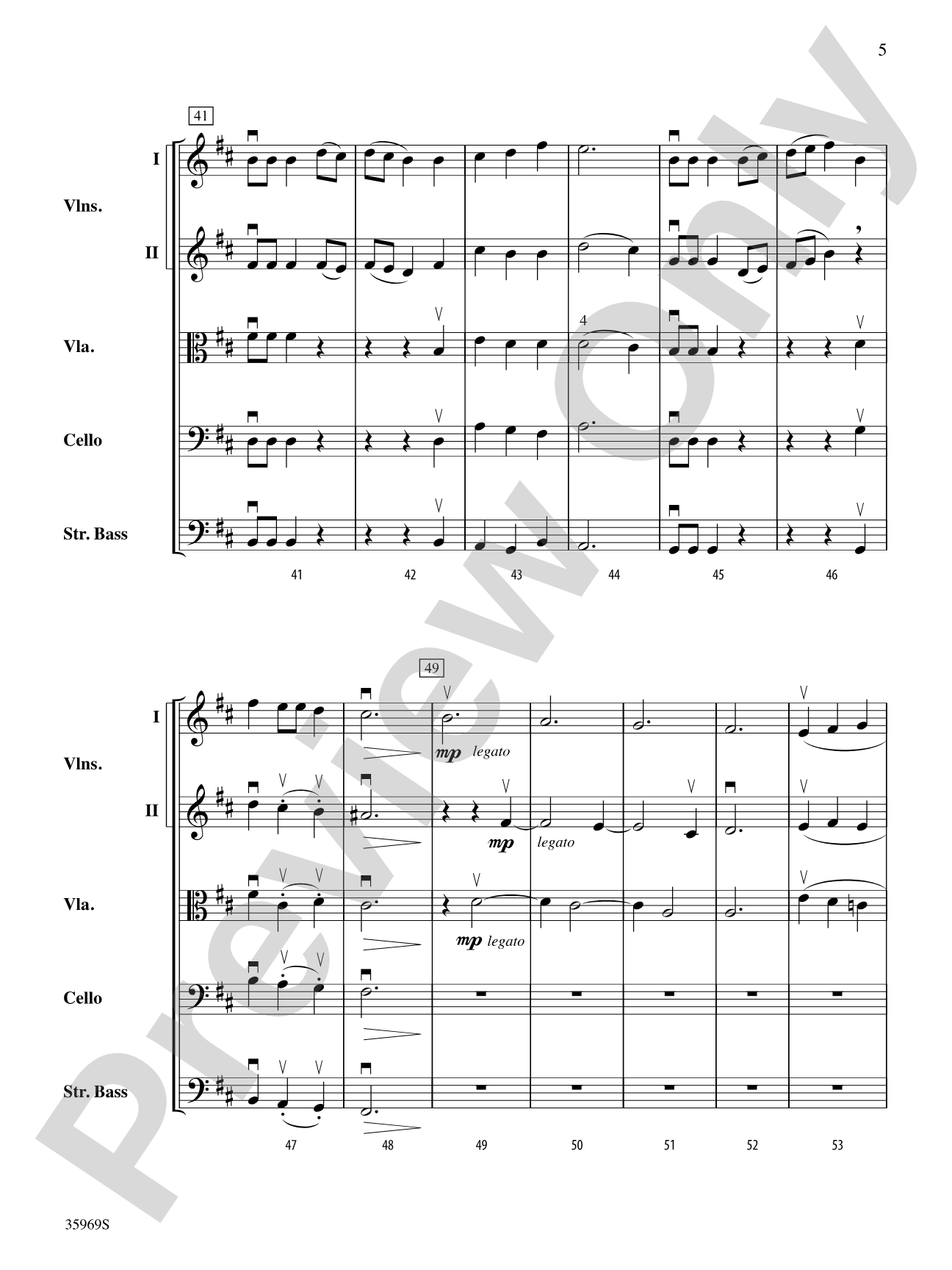 The Gates of Destiny: String Orchestra Conductor Score & Parts