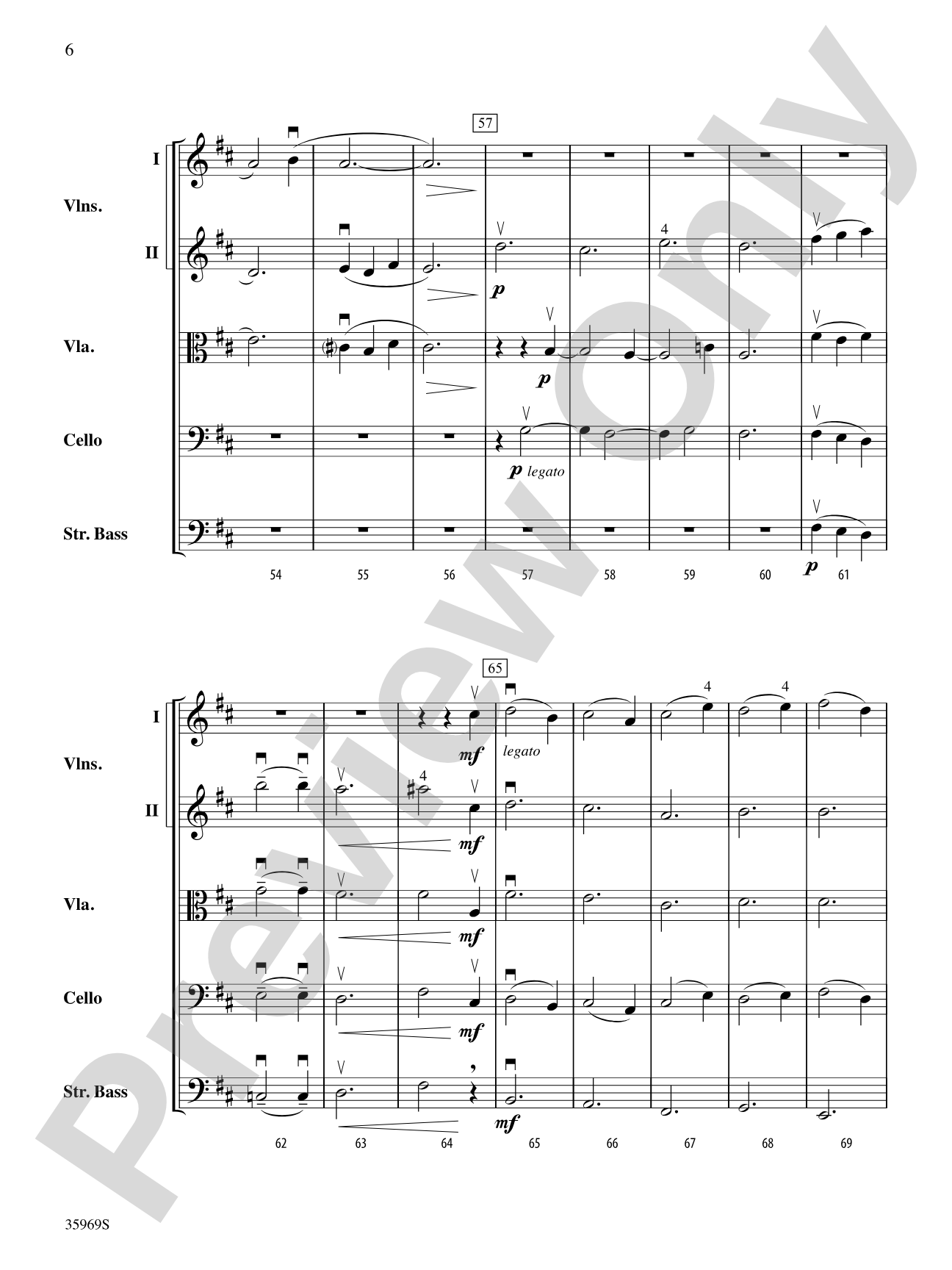 The Gates of Destiny: String Orchestra Conductor Score & Parts