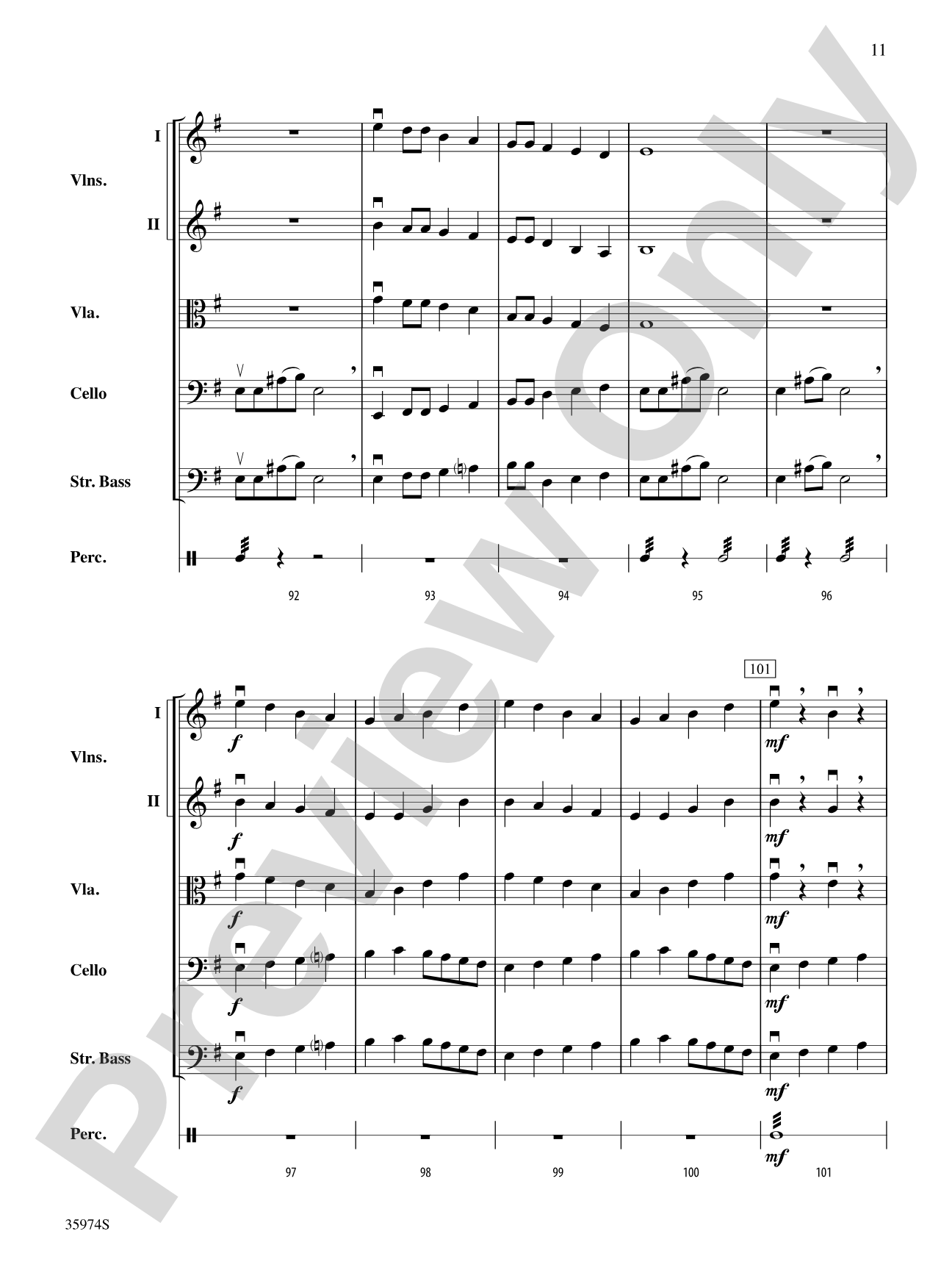Bats 'n Bones: String Orchestra Conductor Score & Parts