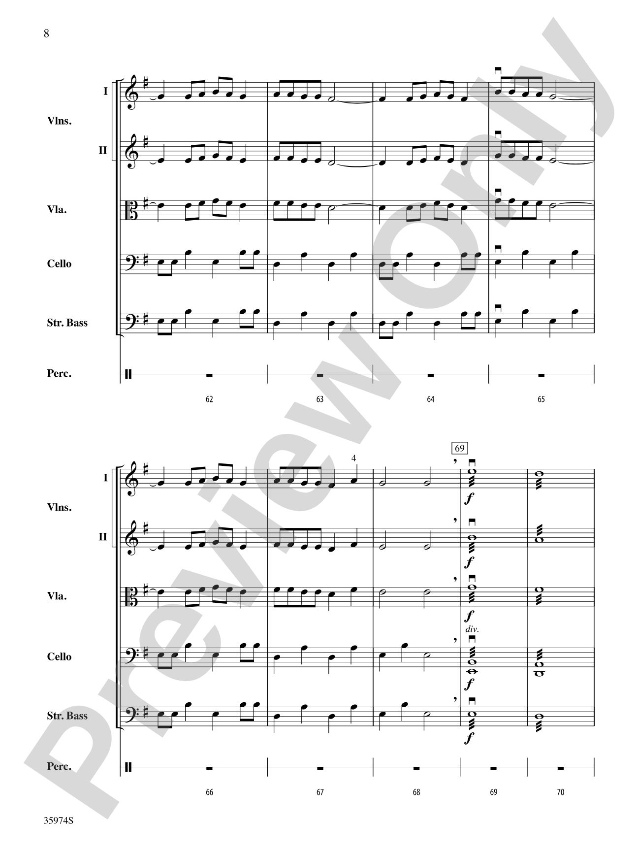 Bats 'n Bones: String Orchestra Conductor Score & Parts