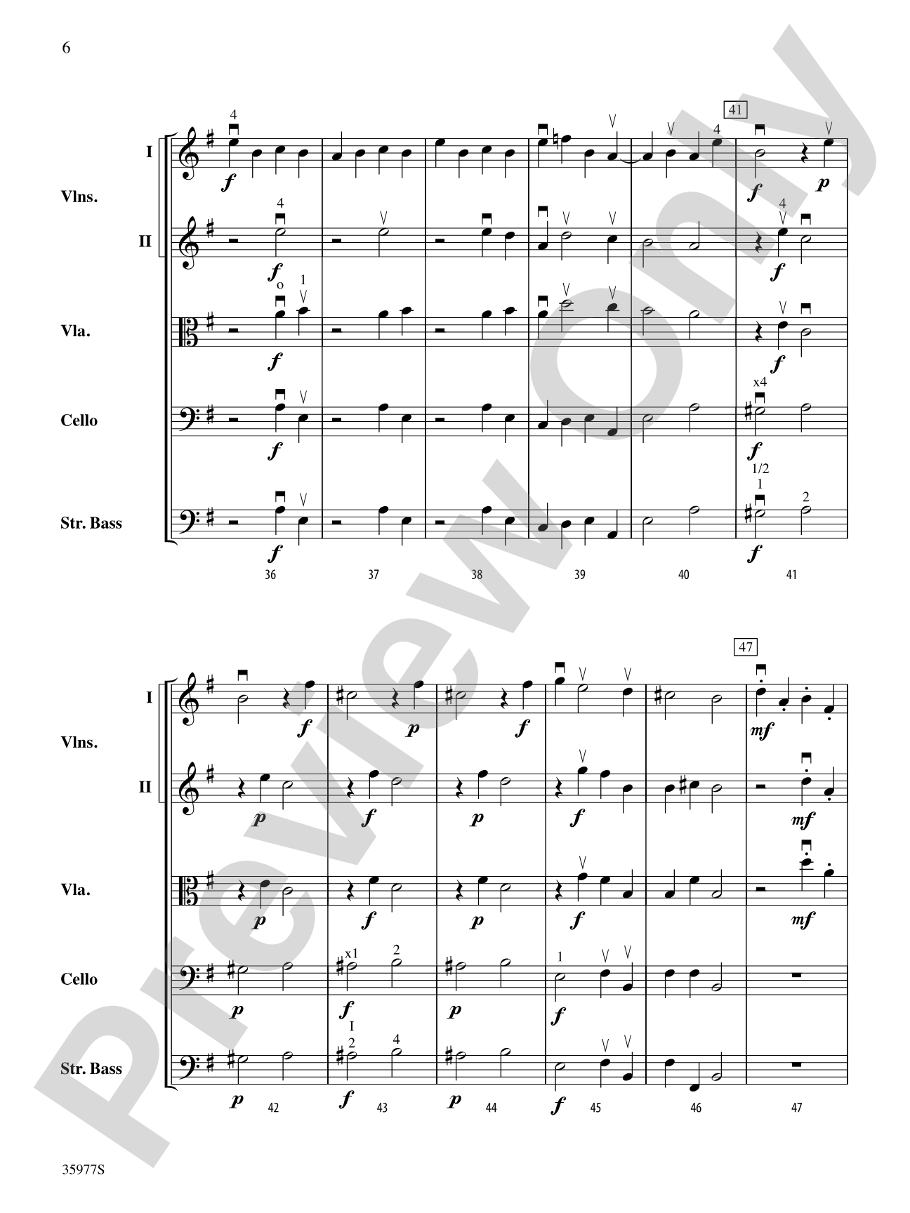 Preludio and Allegro: String Orchestra Conductor Score & Parts