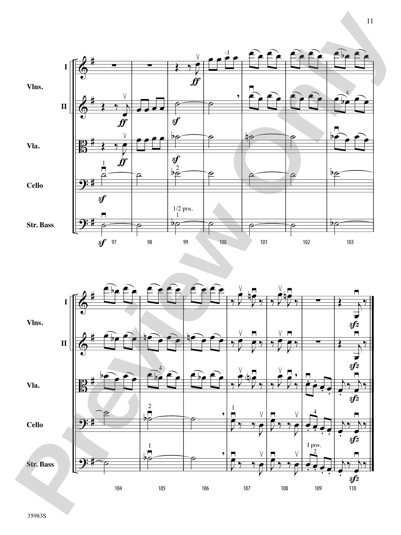 The Christmas Dreidel: String Orchestra Conductor Score & Parts