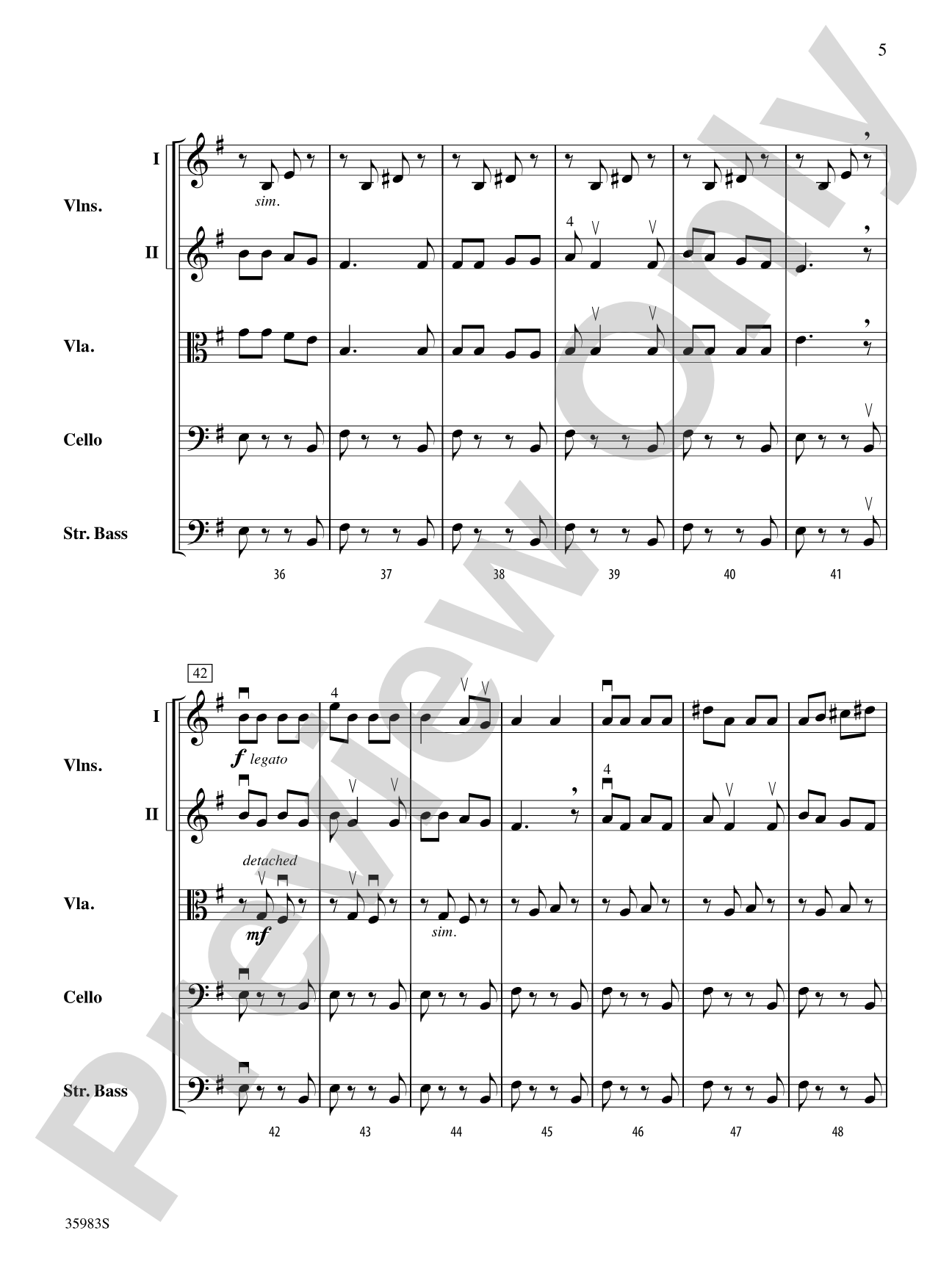 The Christmas Dreidel: String Orchestra Conductor Score & Parts