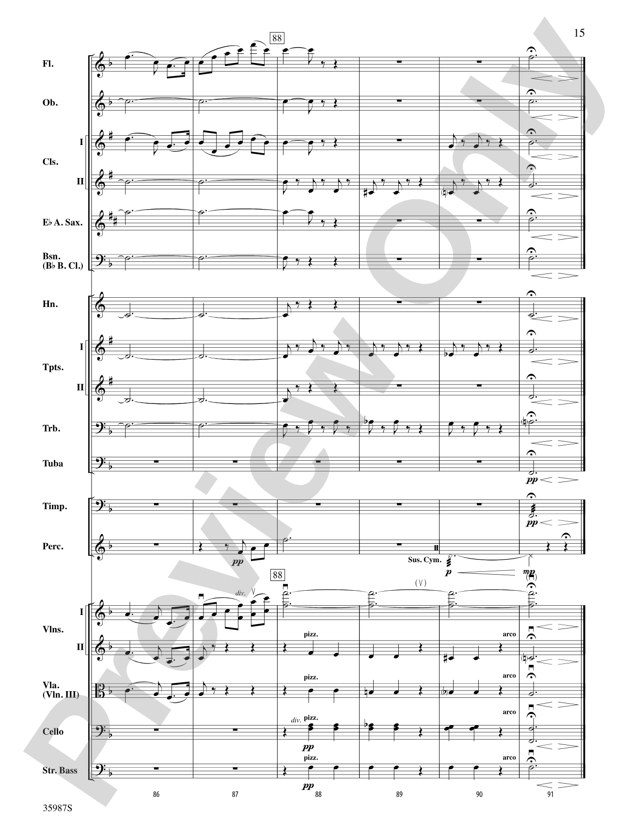 Nocturne (from A Midsummer Night's Dream): Full Orchestra Conductor Score & Parts