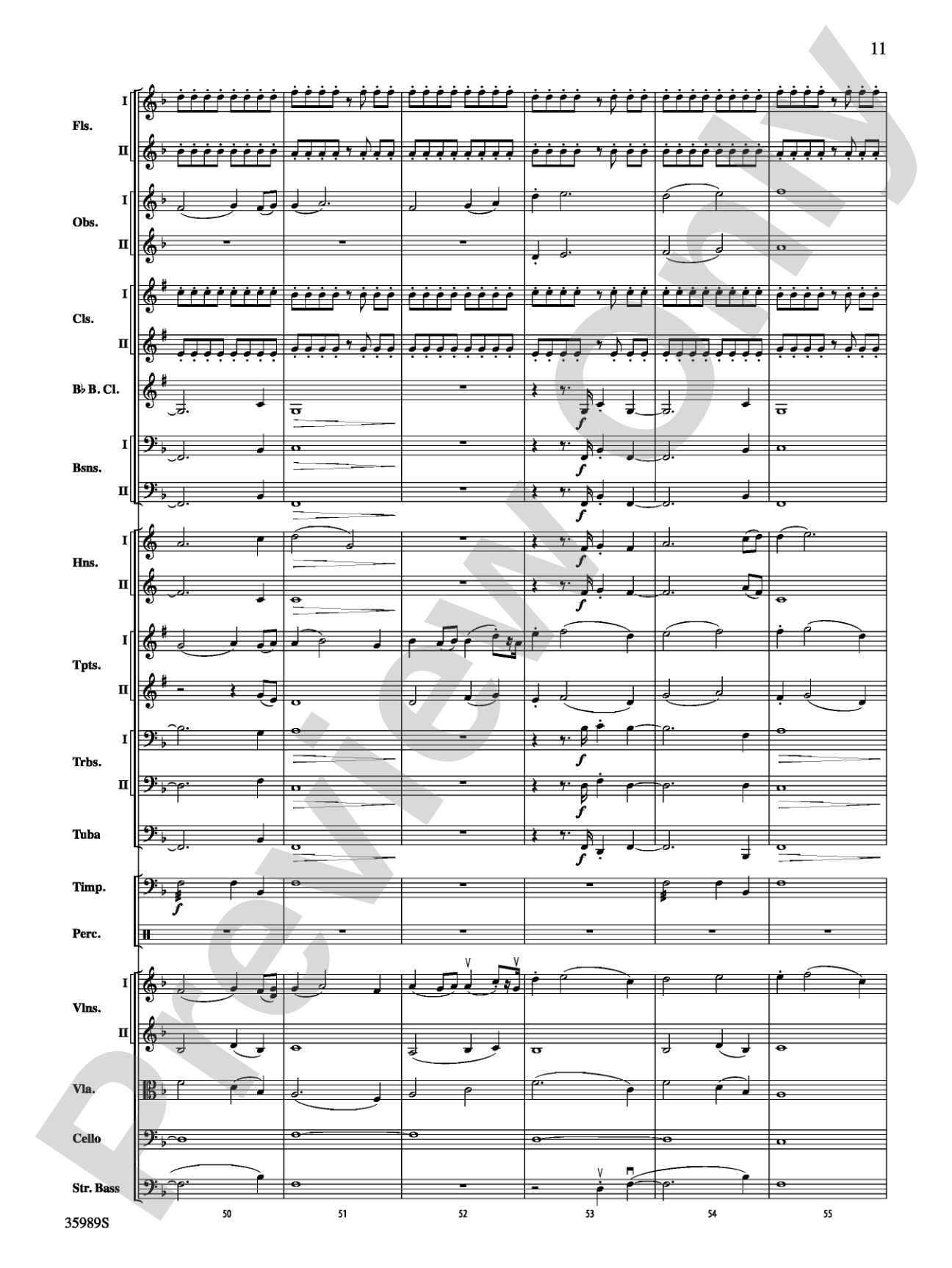 Wild Blue Yonder: Full Orchestra Conductor Score & Parts