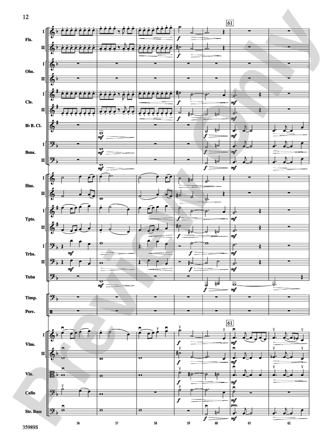 Wild Blue Yonder: Full Orchestra Conductor Score & Parts