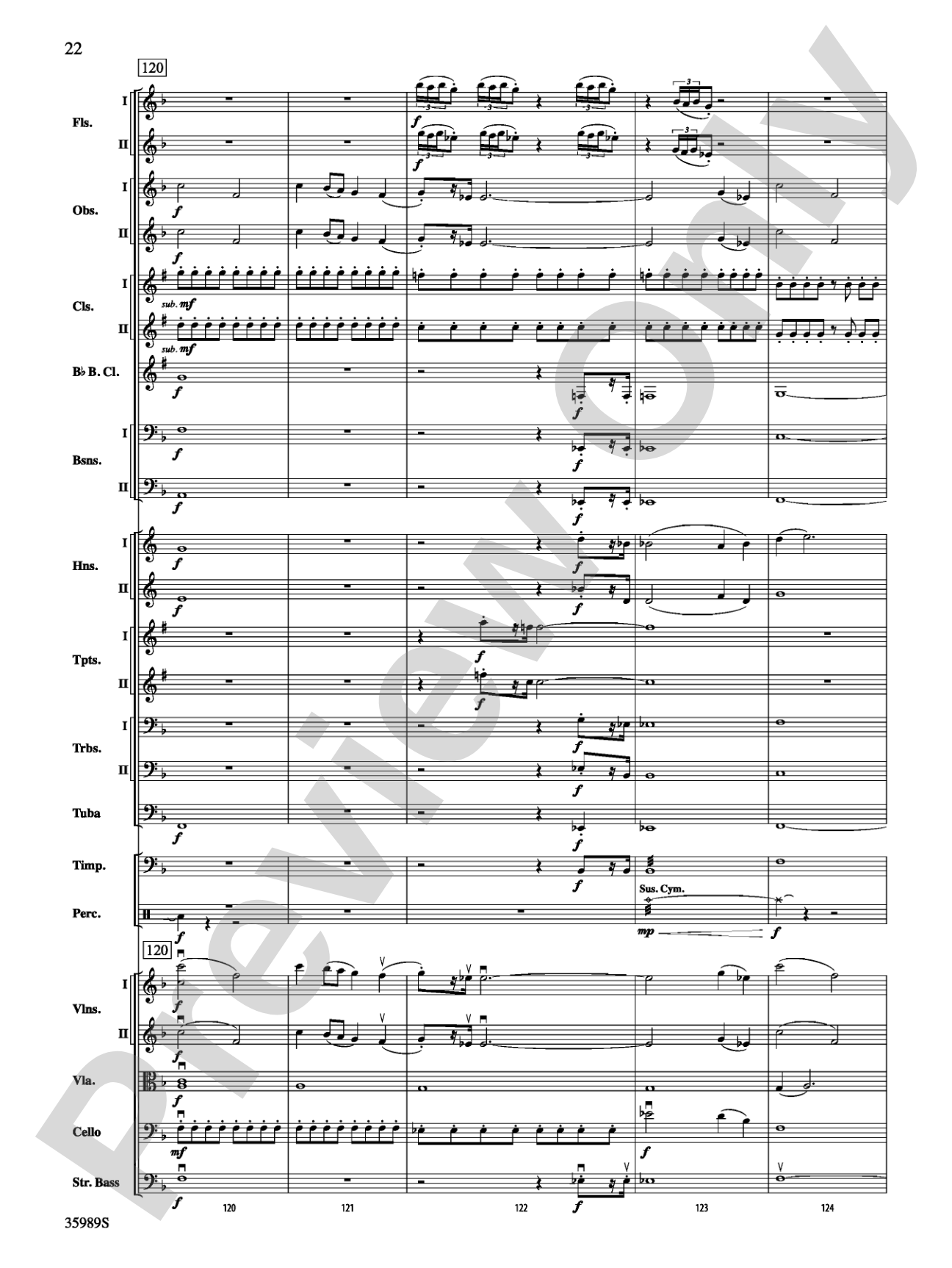 Wild Blue Yonder: Full Orchestra Conductor Score & Parts