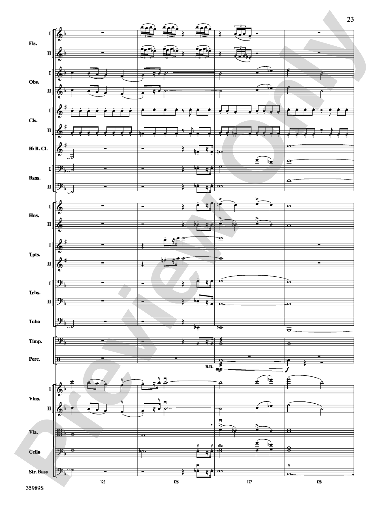 Wild Blue Yonder: Full Orchestra Conductor Score & Parts