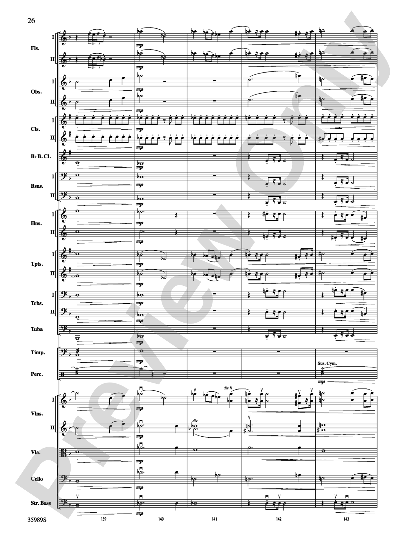 Wild Blue Yonder: Full Orchestra Conductor Score & Parts