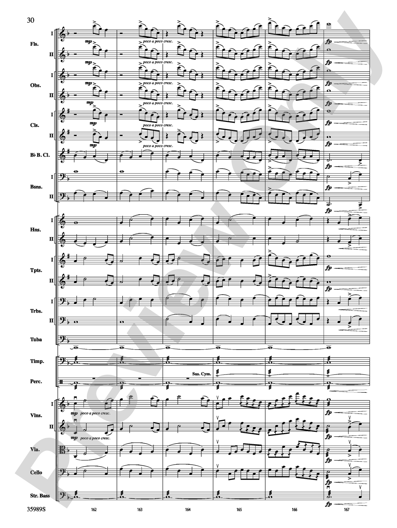 Wild Blue Yonder: Full Orchestra Conductor Score & Parts