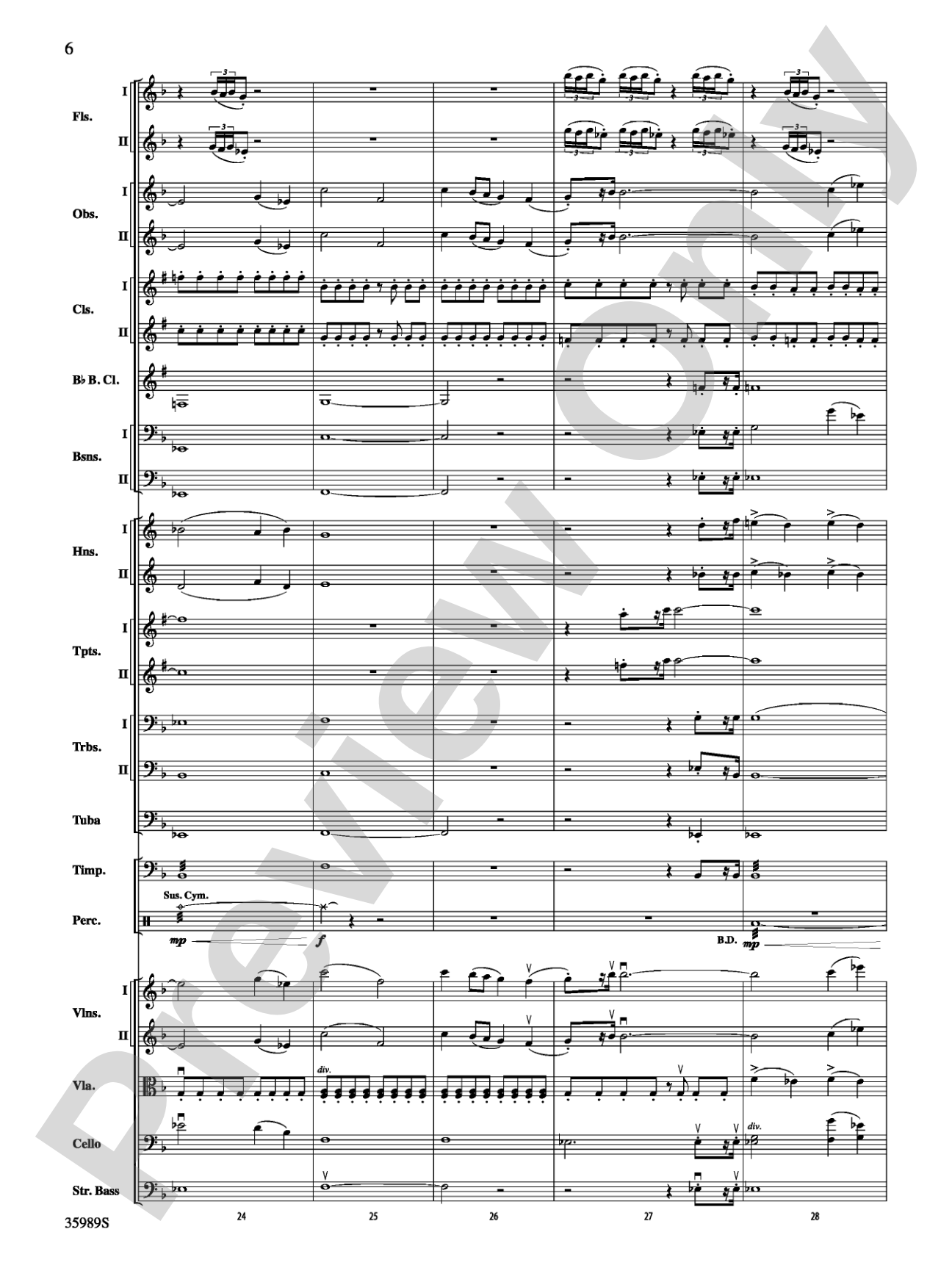 Wild Blue Yonder: Full Orchestra Conductor Score & Parts
