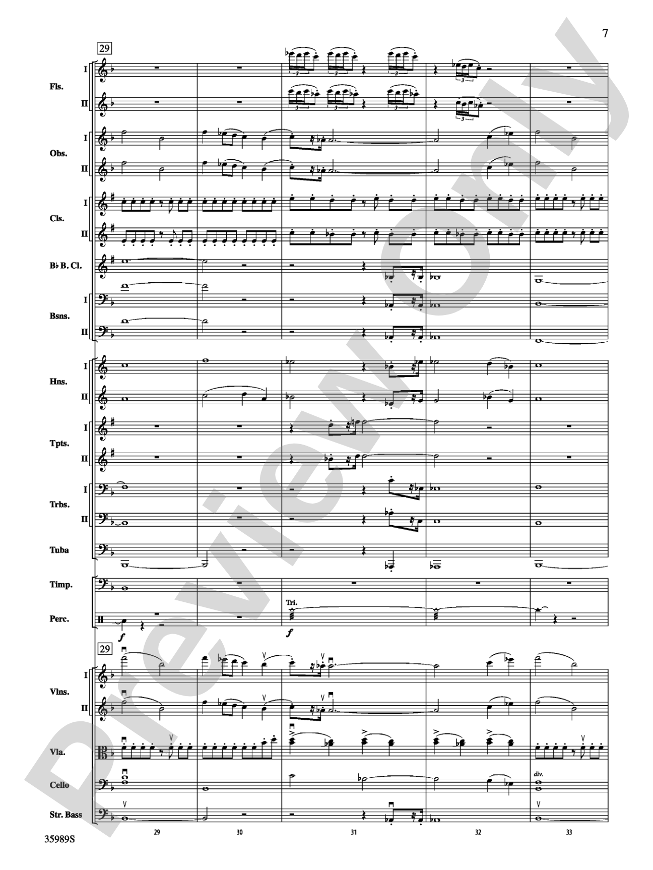 Wild Blue Yonder: Full Orchestra Conductor Score & Parts