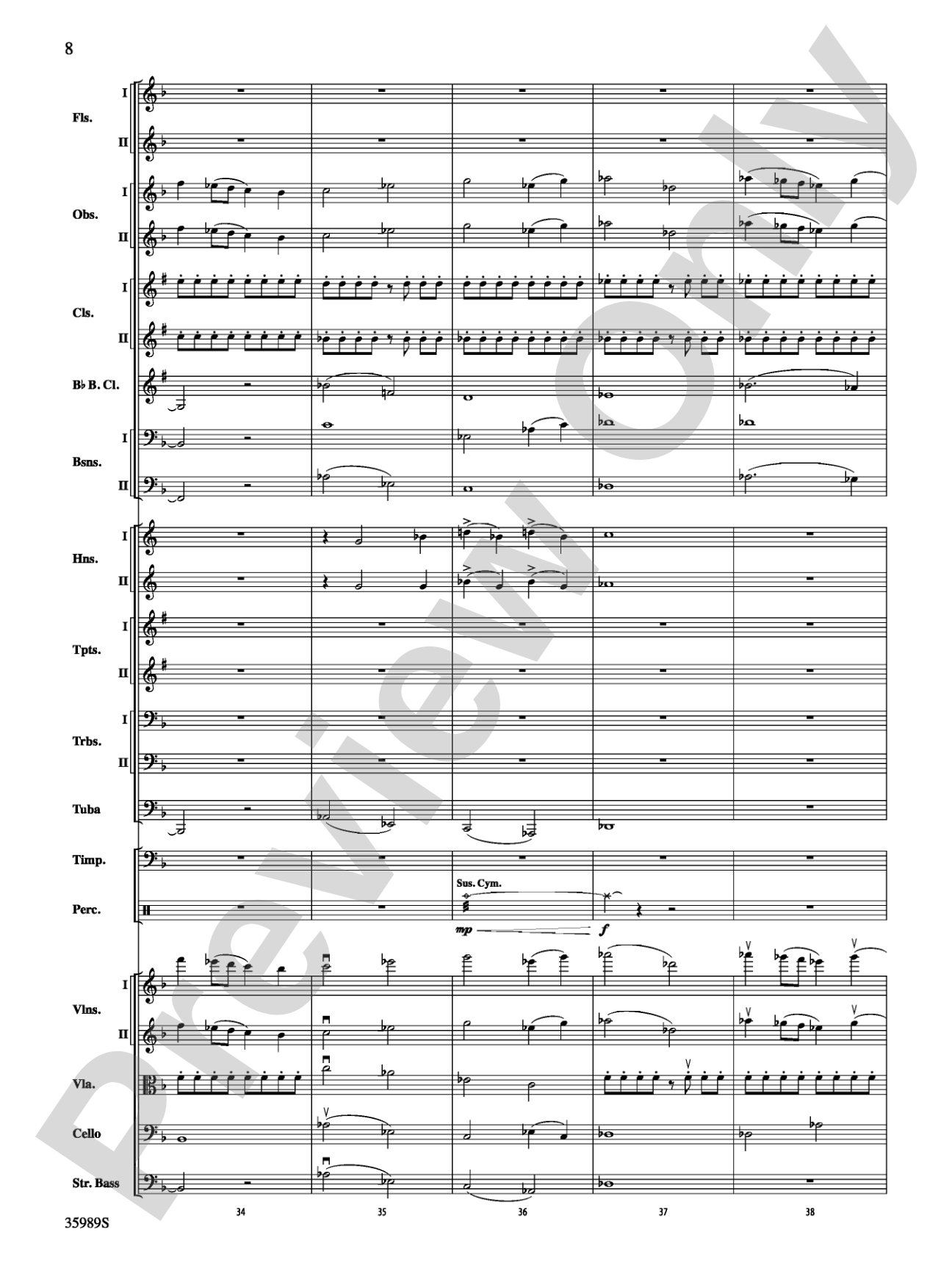 Wild Blue Yonder: Full Orchestra Conductor Score & Parts
