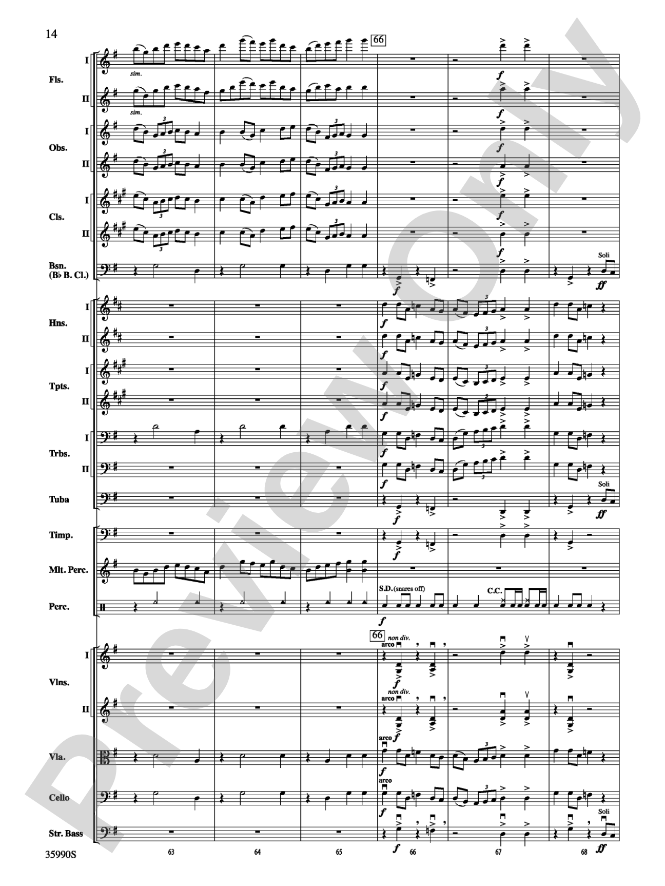 Tales of Vandosar: Full Orchestra Conductor Score & Parts