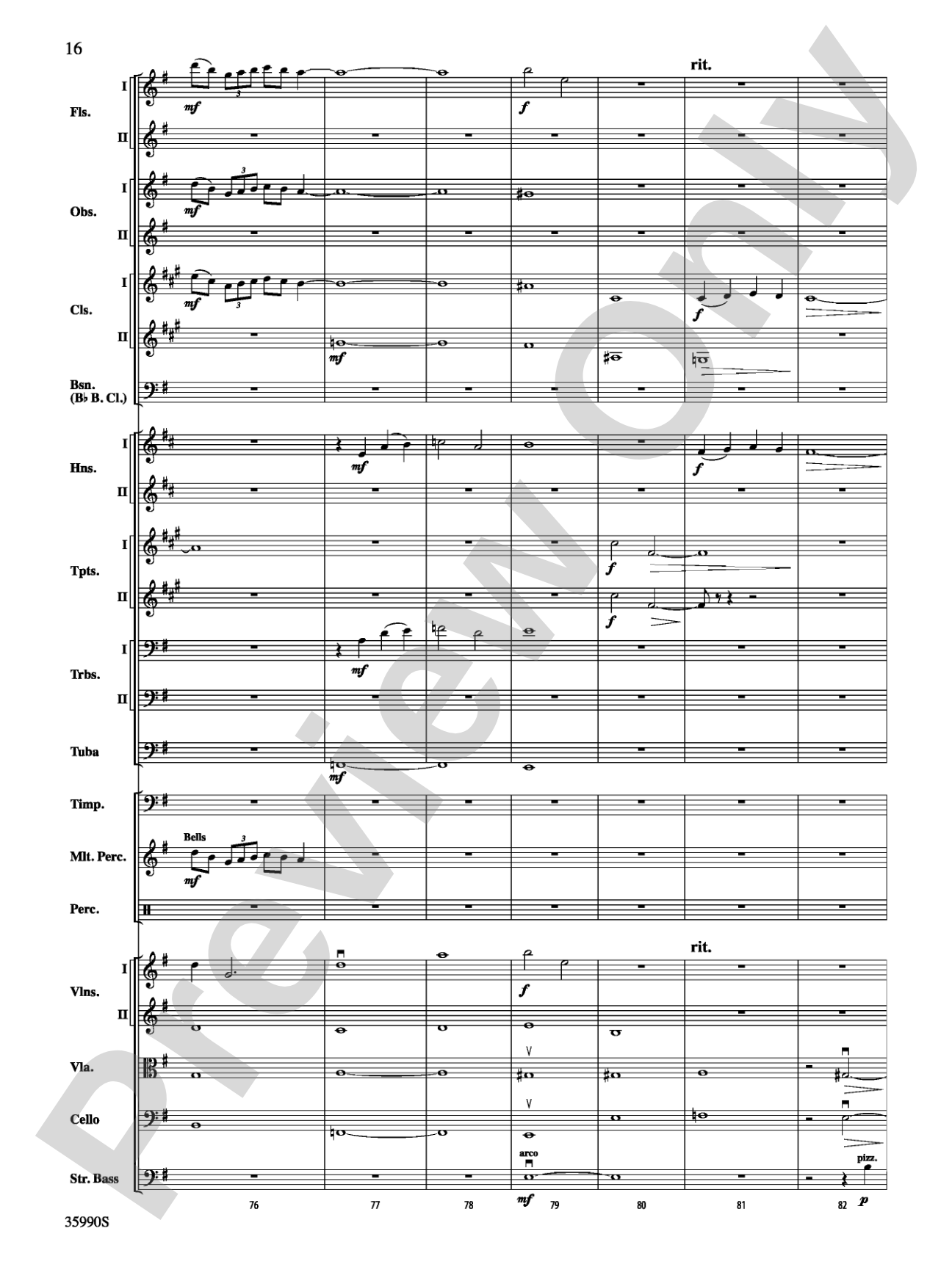 Tales of Vandosar: Full Orchestra Conductor Score & Parts