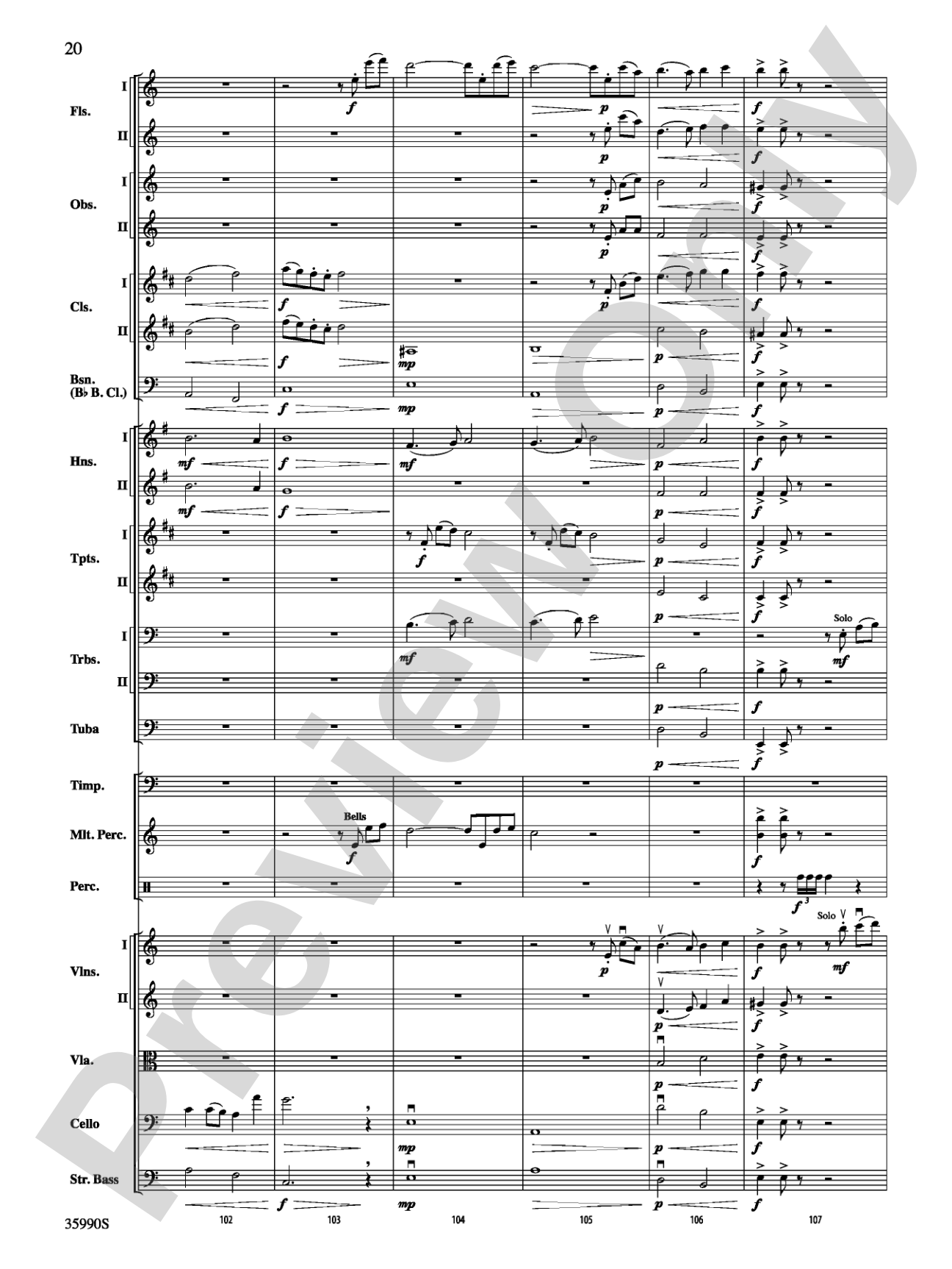 Tales of Vandosar: Full Orchestra Conductor Score & Parts