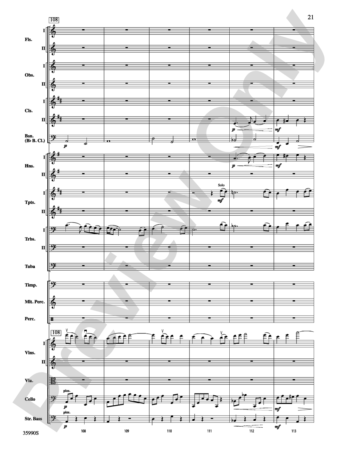 Tales of Vandosar: Full Orchestra Conductor Score & Parts