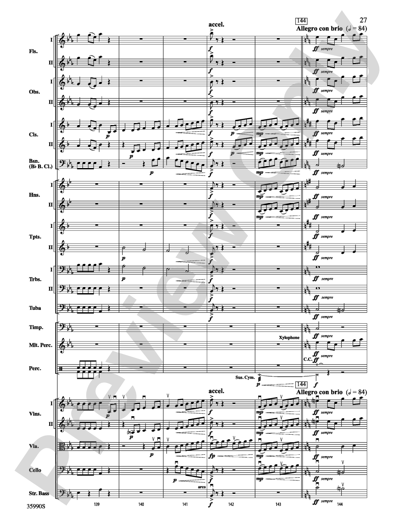 Tales of Vandosar: Full Orchestra Conductor Score & Parts