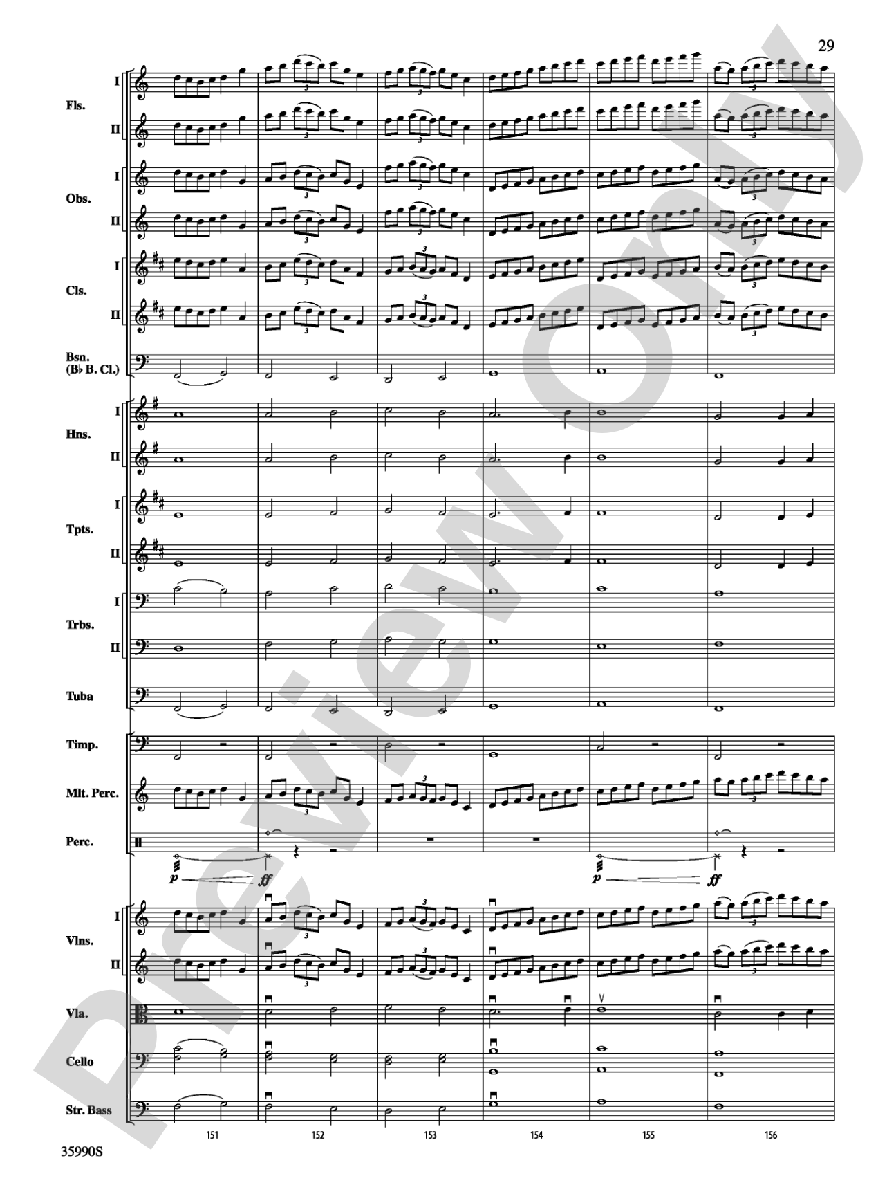 Tales of Vandosar: Full Orchestra Conductor Score & Parts