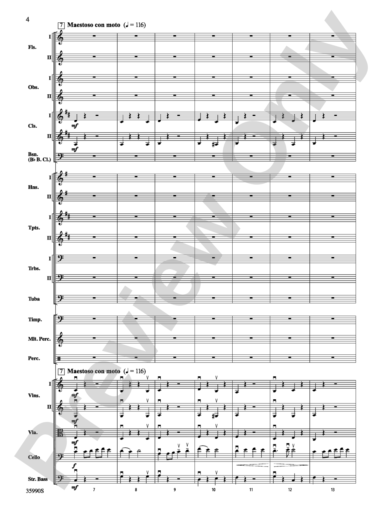 Tales of Vandosar: Full Orchestra Conductor Score & Parts