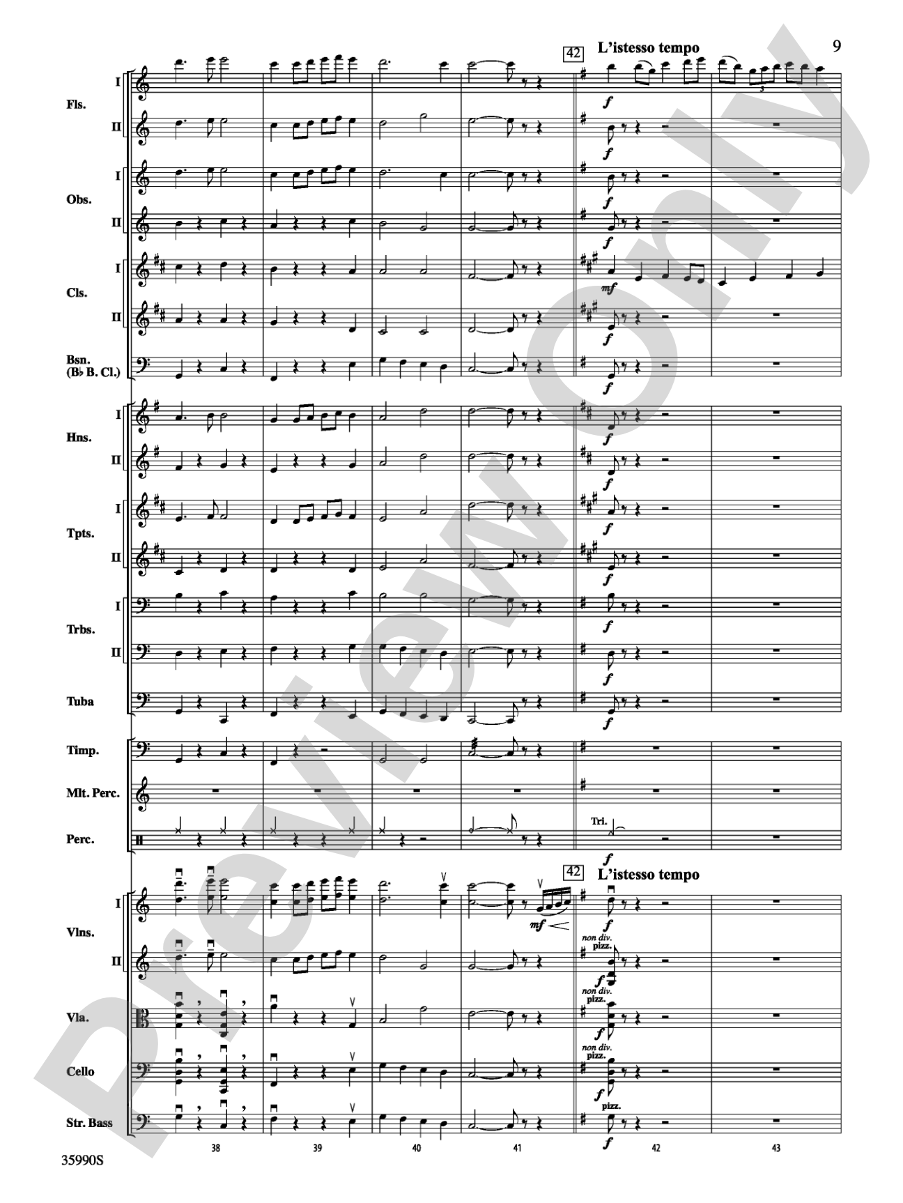 Tales of Vandosar: Full Orchestra Conductor Score & Parts